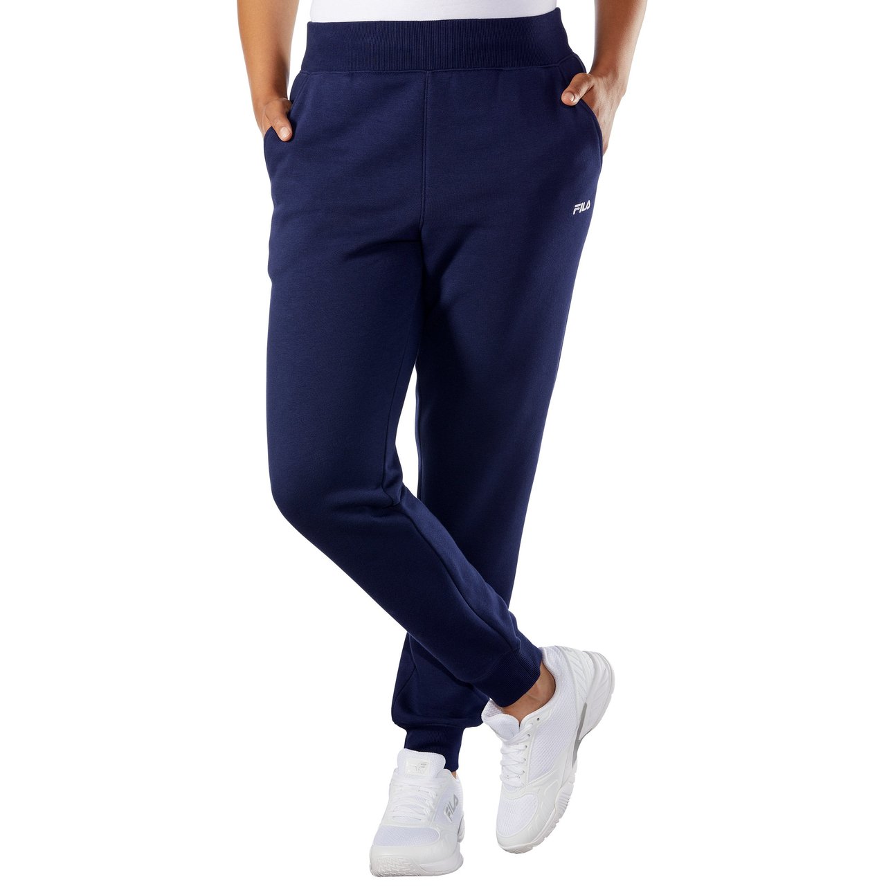 Fila Ladies High Rise Fleece Jogger - Image 1