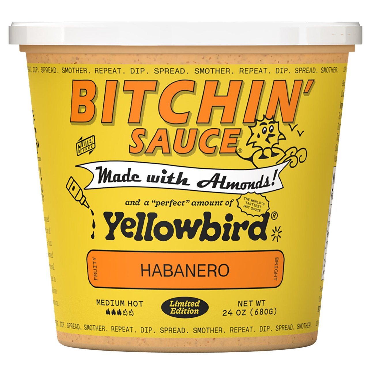 Bitchin' Sauce Yellowbird Habanero 24 oz - Image 1