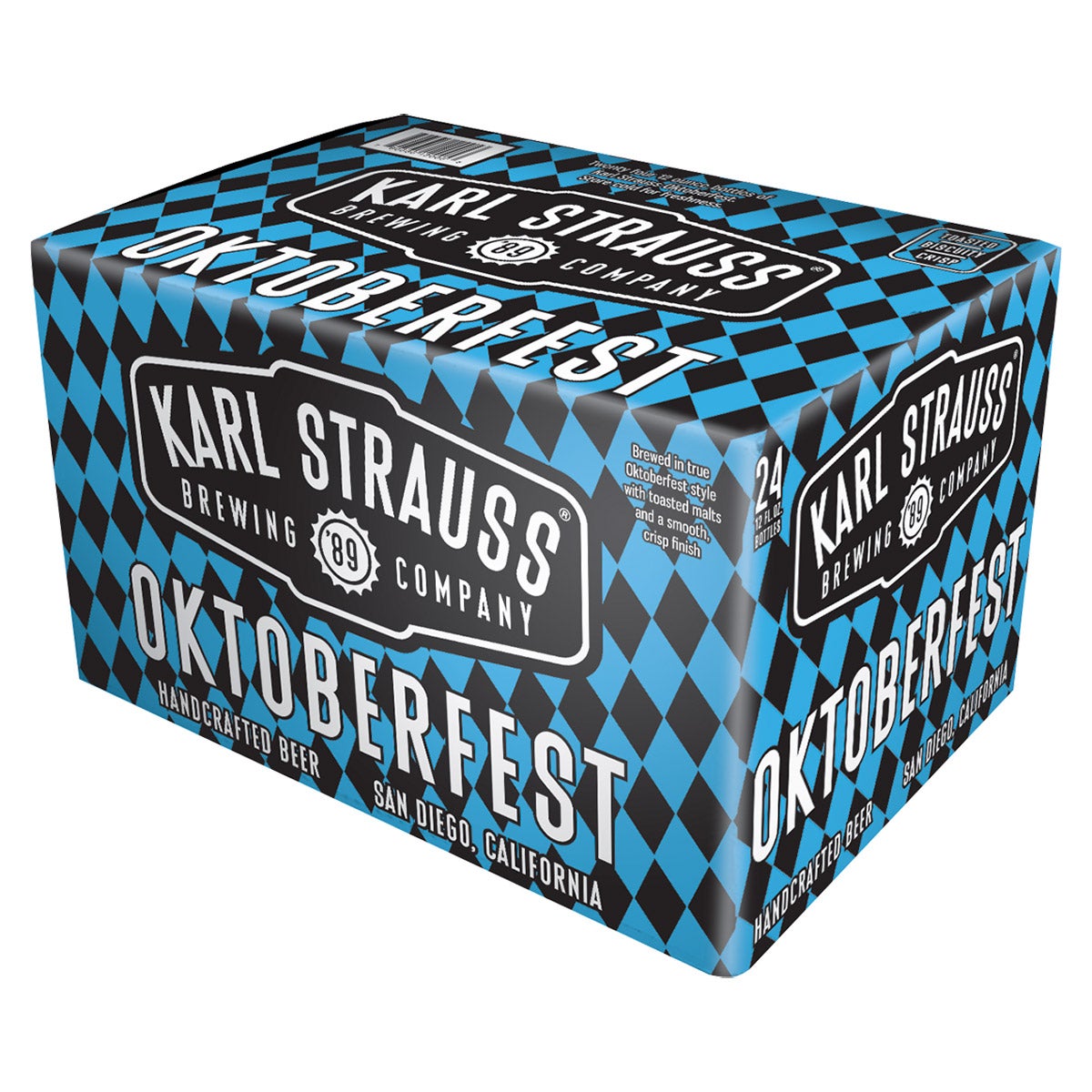 KARL STRAUSS OKTOBERFEST BEER SAN DIEGO 24/12 OZ BTL