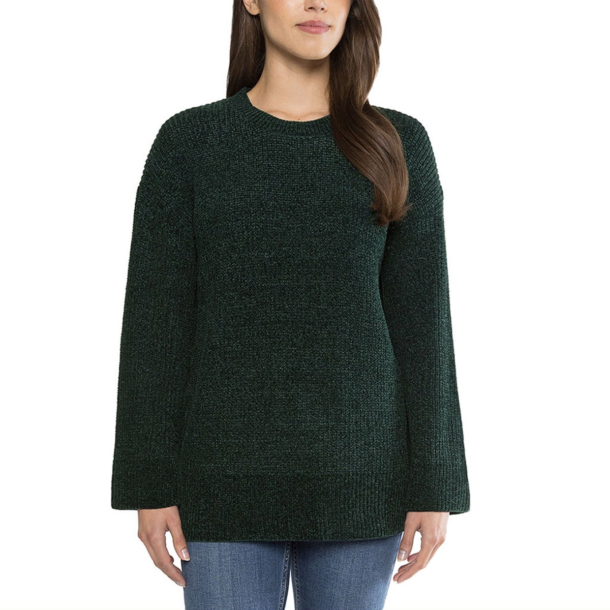Matty M Women's Chenille Crewneck Sweater - Image 1