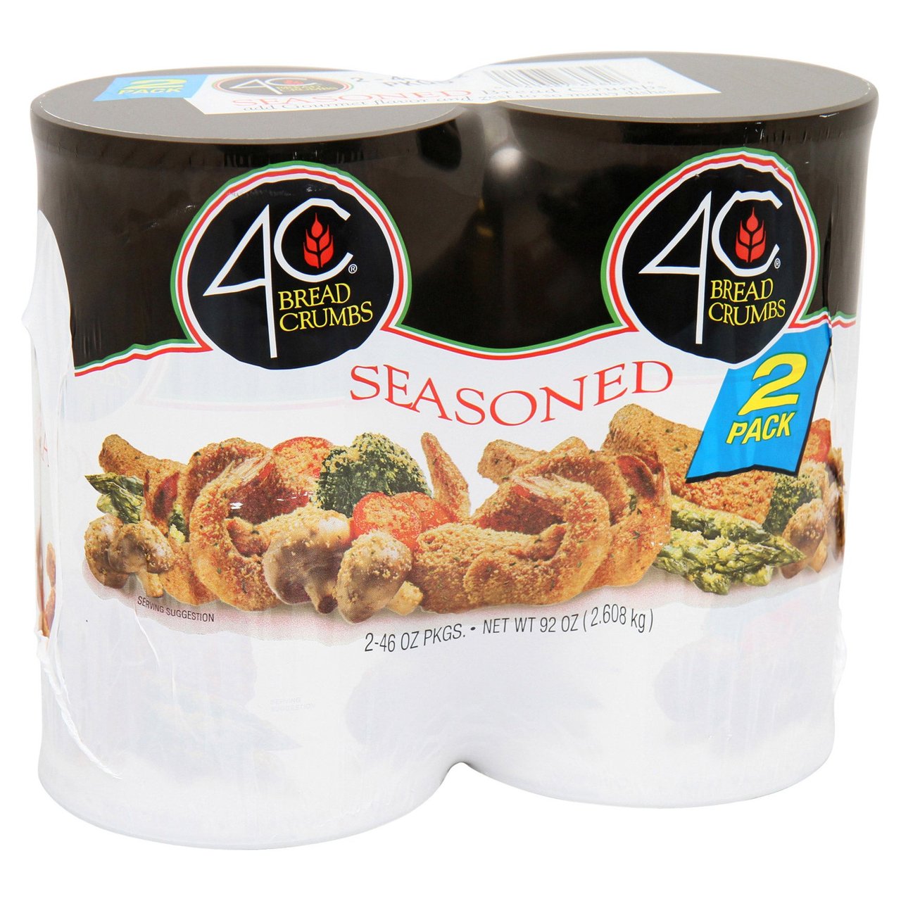 4C Flavored Bread Crumbs 2/46 oz. (5.75 lbs) - Image 1
