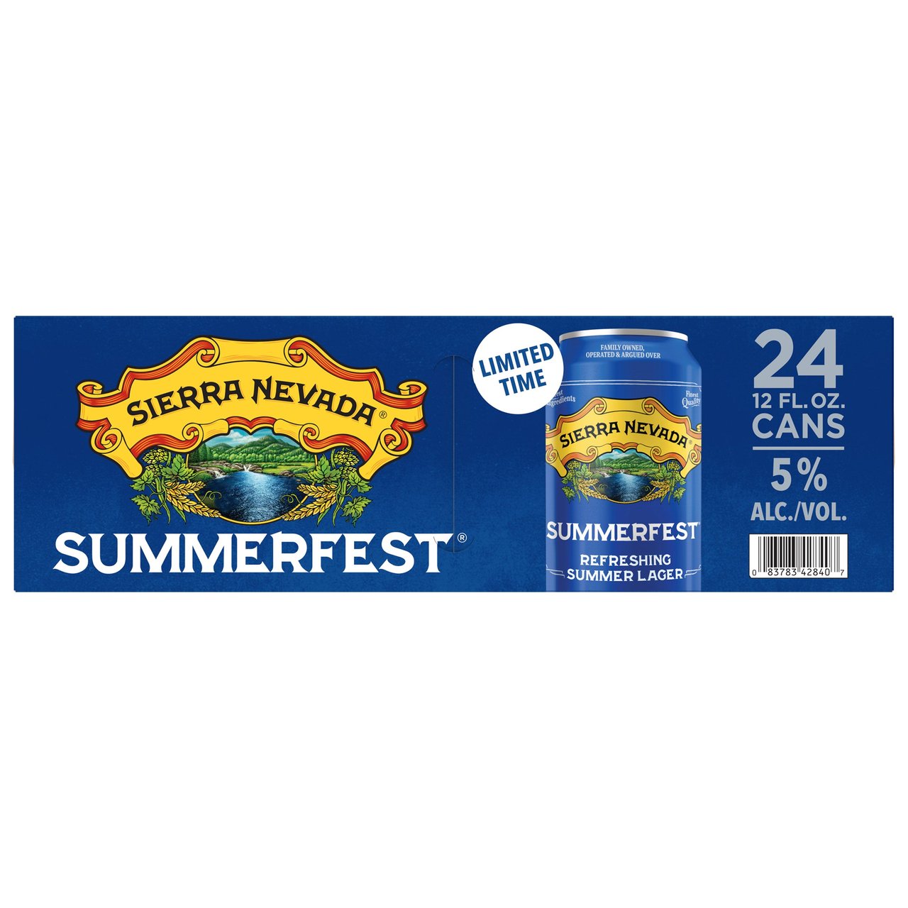 Sierra Nevada Summerfest Lager 24-Pack 12 oz Cans - Image 1
