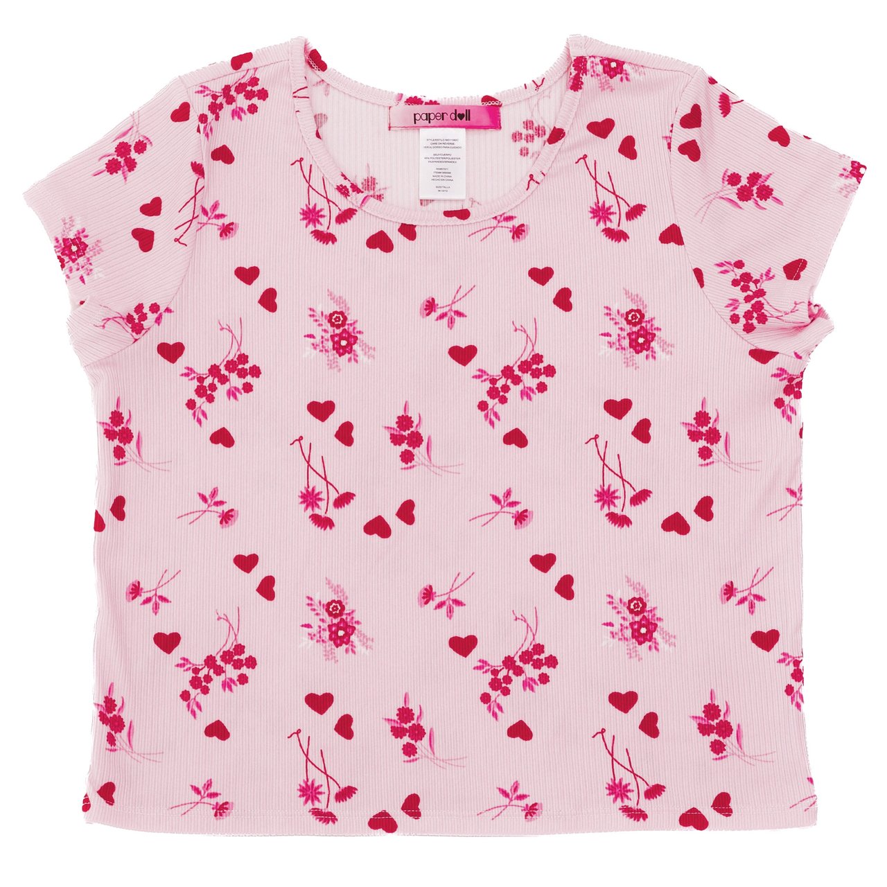 Paperdoll Youth Cardigan + Tee - Image 1