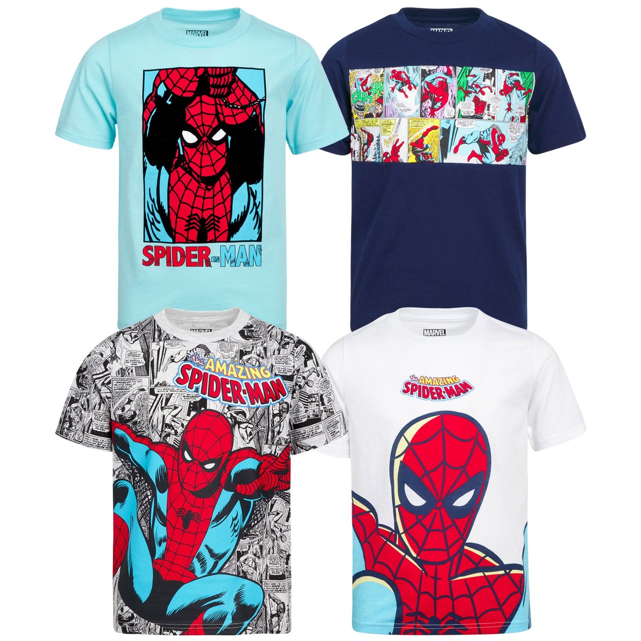 Character Kids' 4-Pack Tee - Image 1