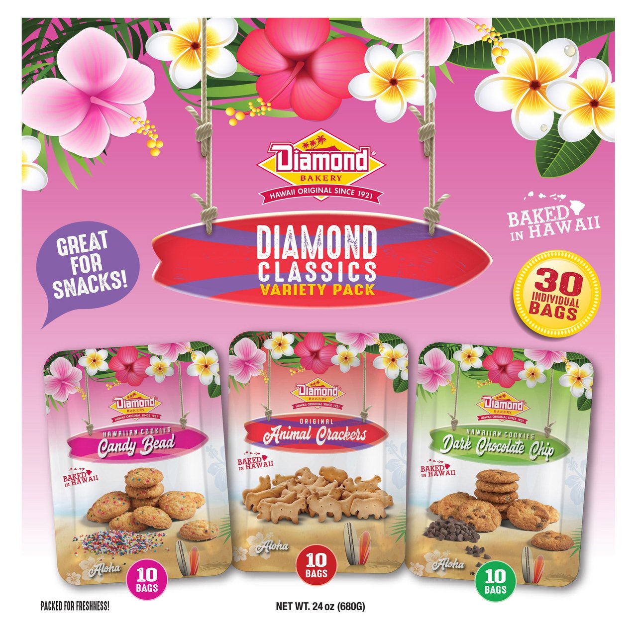 Diamond Bakery Classic Assortment 30/0.8 oz - Image 1