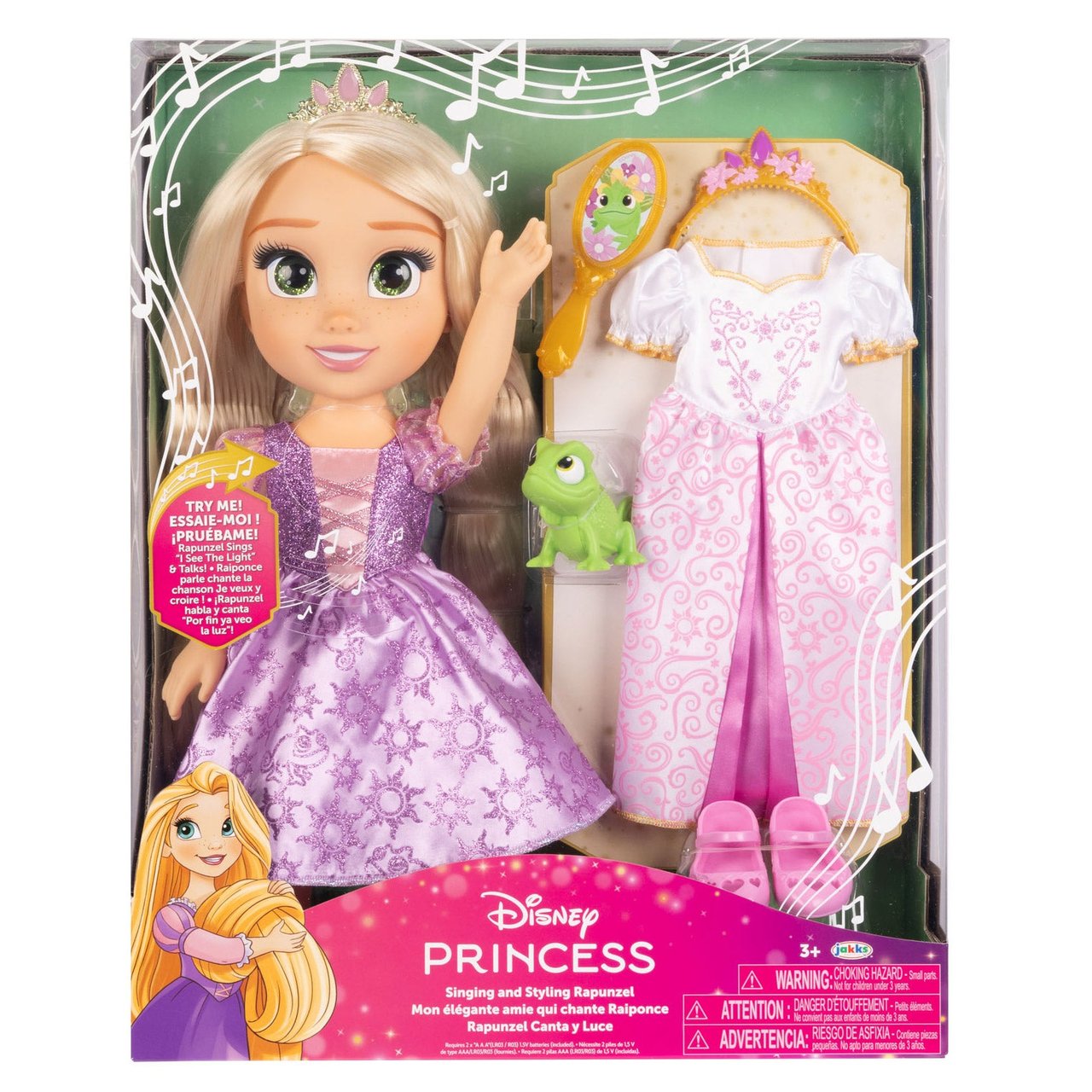 Disney Princess Singing and Styling Doll Rapunzel - Image 1