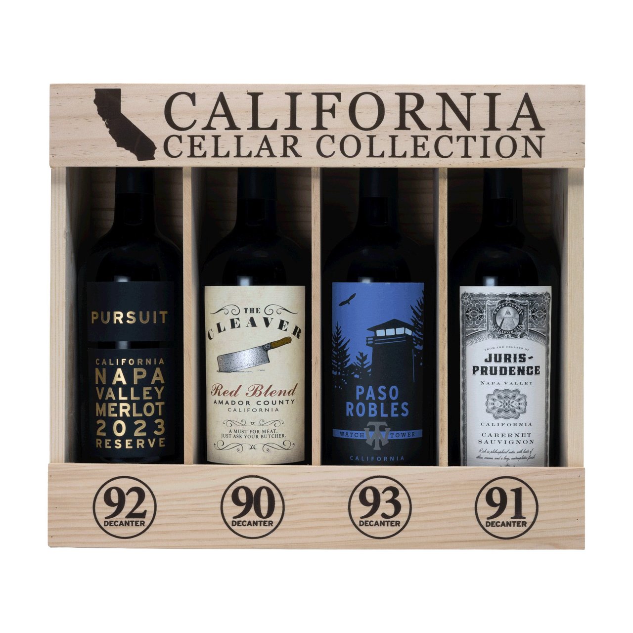 Cellar Collection Multi Red 4-Pack California 4/750mL - Image 1