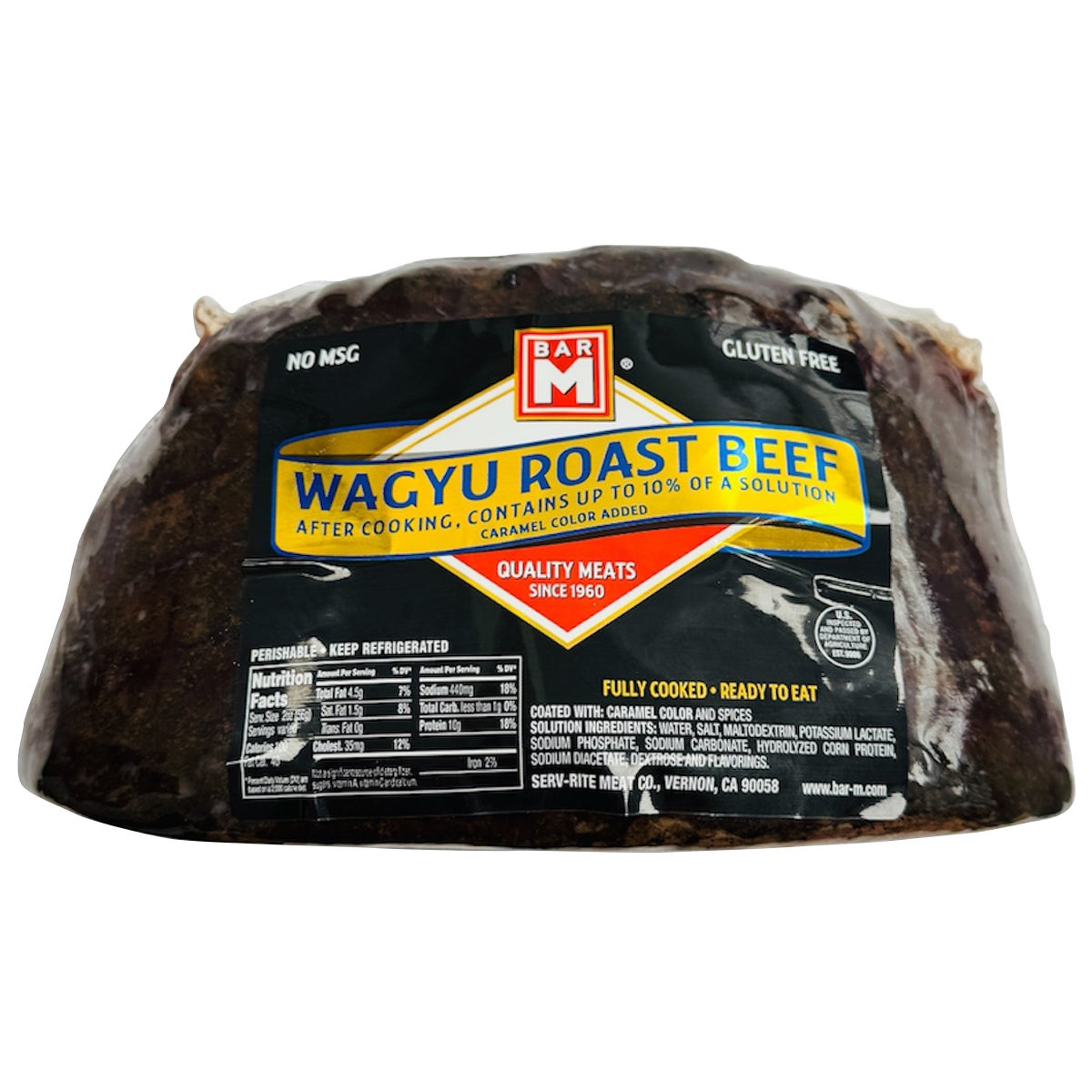 Bar-M Wagyu Roast Beef Per Lb (Avg 6 Pounds) - Image 1