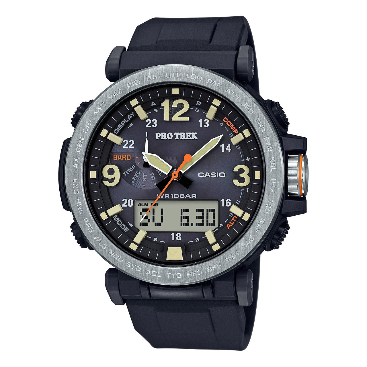 Casio Pro Trek Triple Sensor Men's Quartz Watch (#1676913