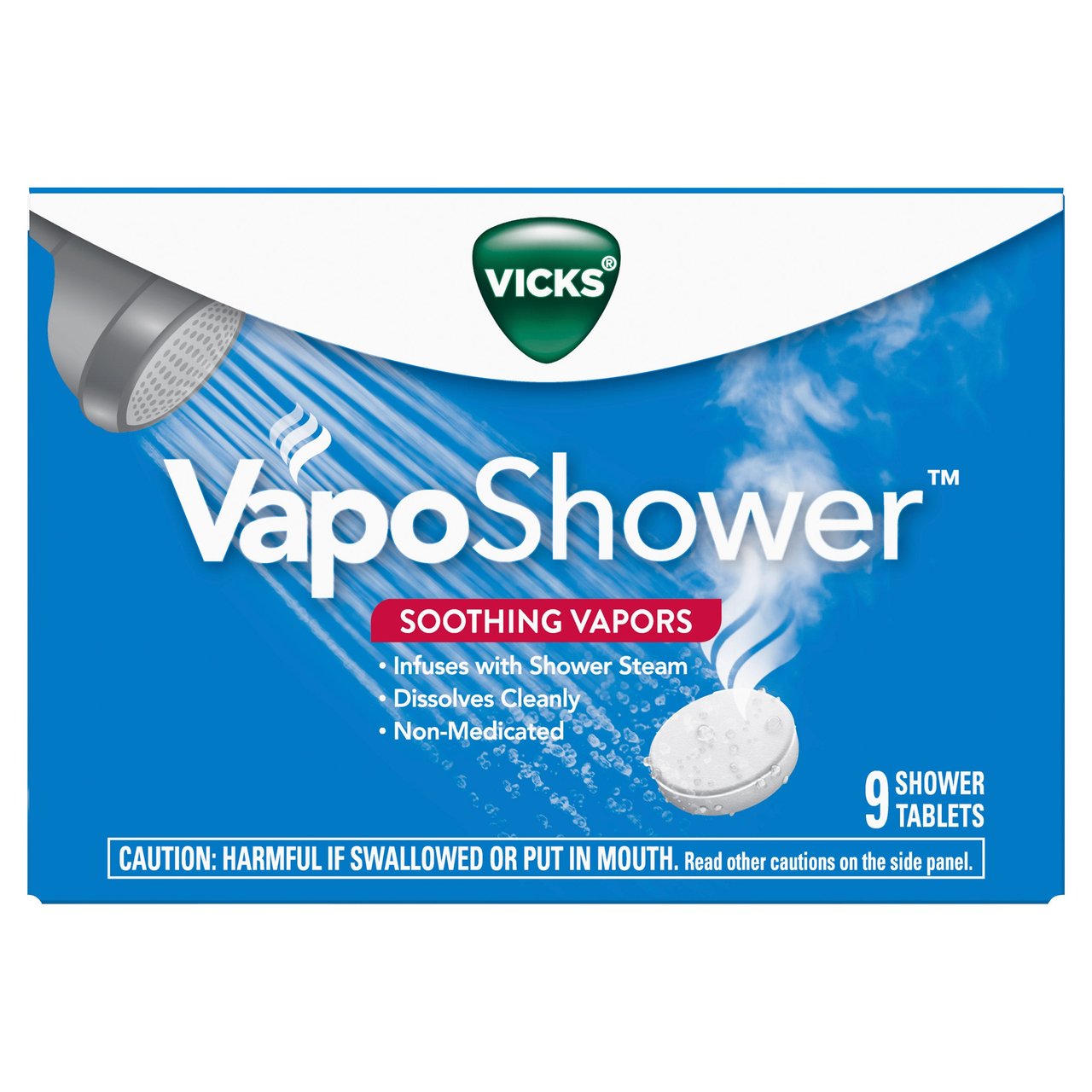 Vicks VapoShower Aromatherapy Shower Tablets, 9 Count - Image 1