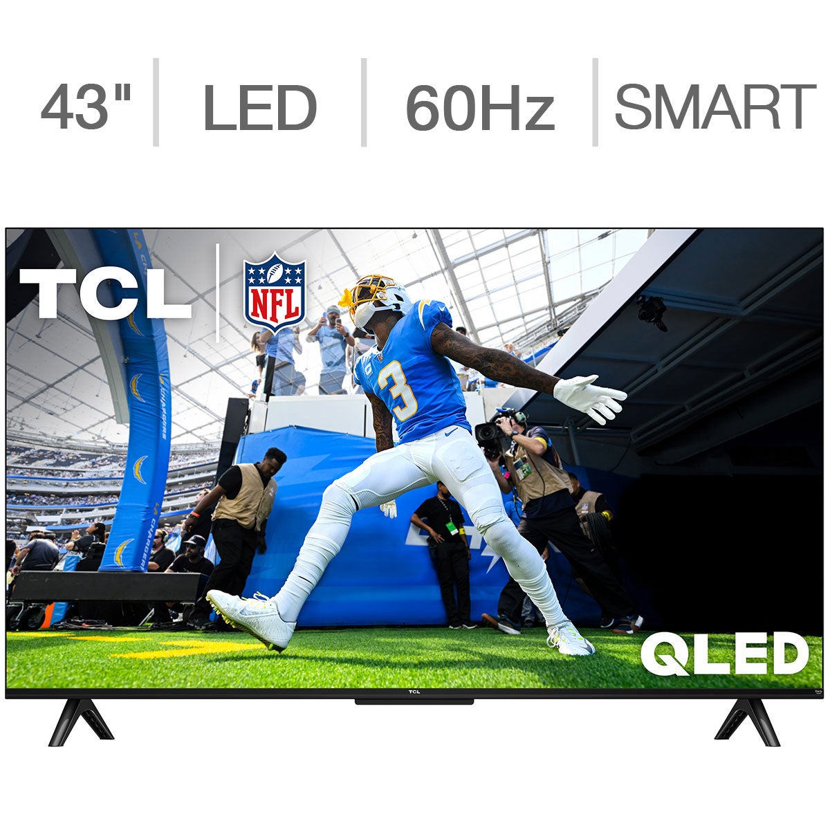 TCL 43Q570F 43" Class (42.5" Diagonal) 4K UHD QLED LCD TV - Image 1
