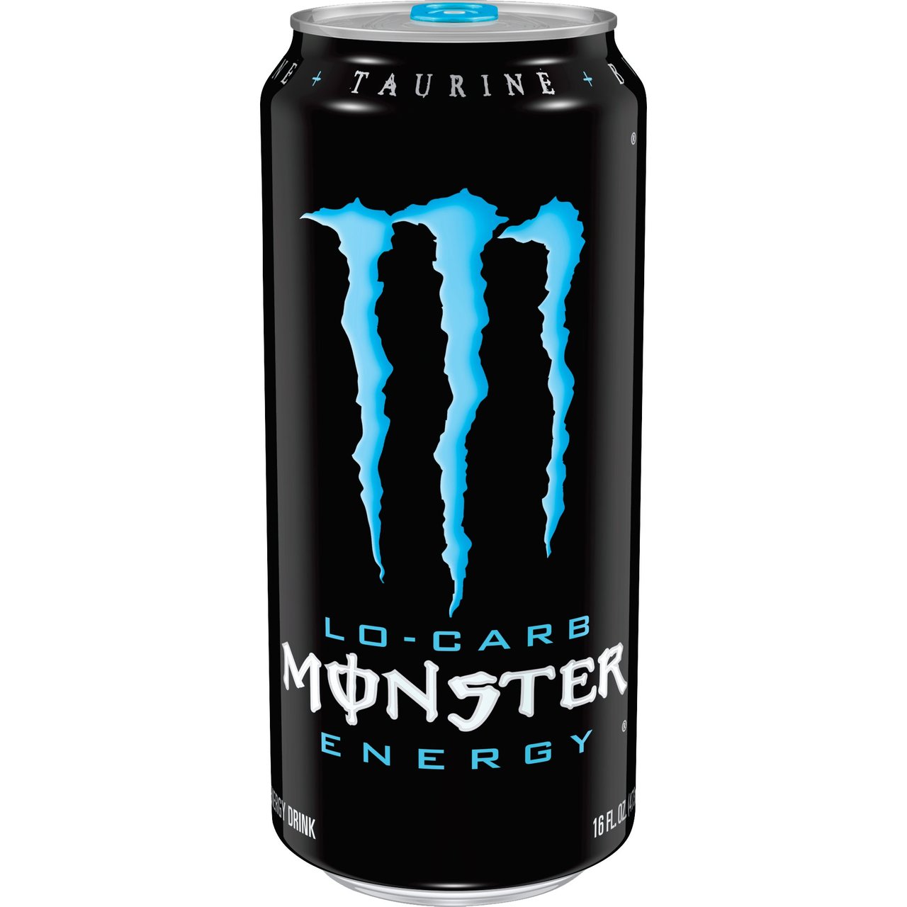 Monster Lo-Carb Energy Drink, 24 Count, 16 FL OZ Cans - Image 1