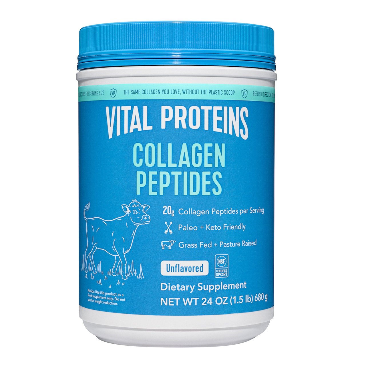 Vital Proteins Collagen Peptides Unflavored 1.5 lbs - Image 1