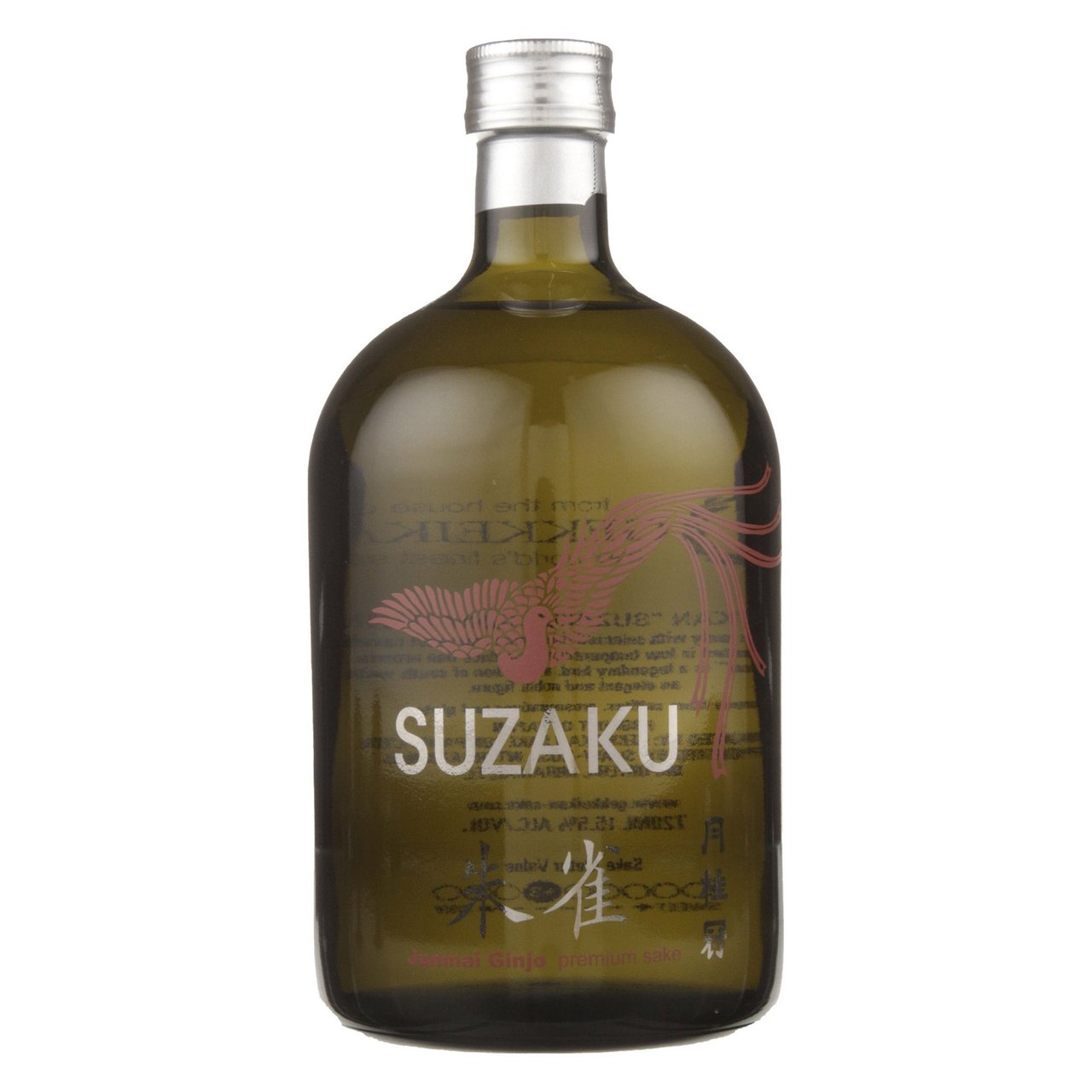 Gekkeikan Suzaku Junmai Ginjo-shu Sake, Kyoto, Japan 720ML - Image 1