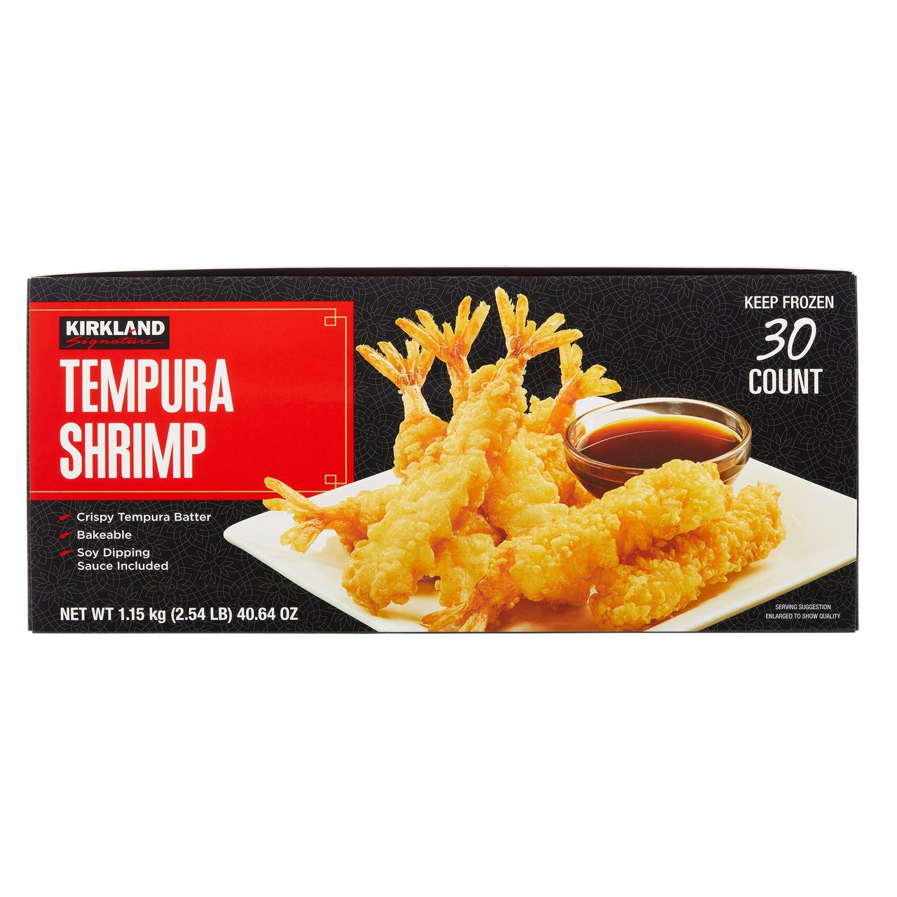 Kirkland Signature Tempura Shrimp, 30 Count (1.25 oz Each)
