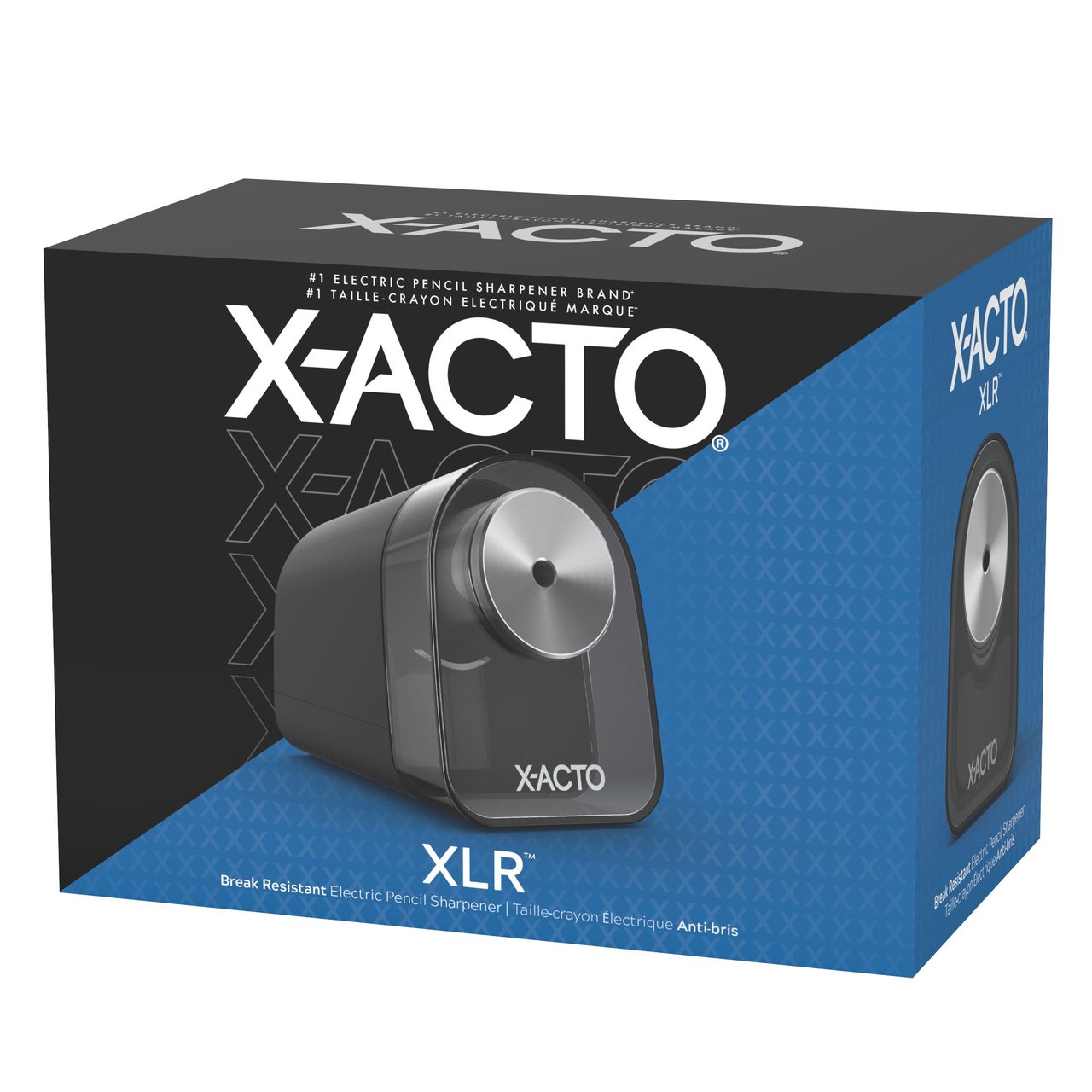 X-ACTO Model 1818 XLR Electric Pencil Sharpener, Black - Image 1