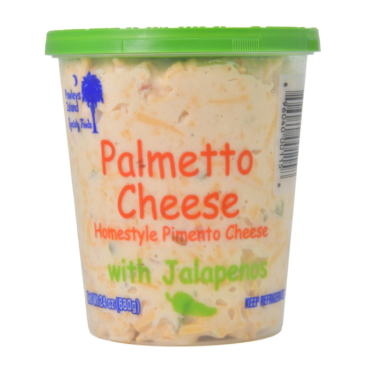 Palmetto Cheese with Jalapeños Pimento Cheese Spread, 24 oz - Image 1
