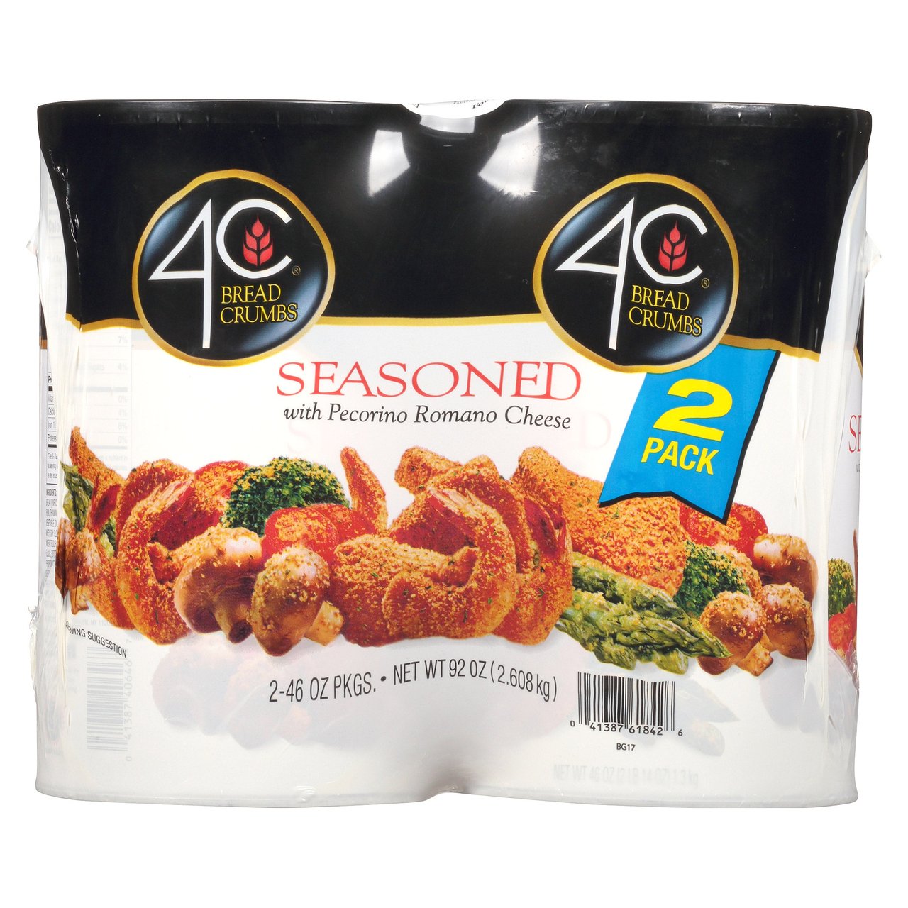 4C Flavored Bread Crumbs 2/46 oz. (5.75 lbs) - Image 1