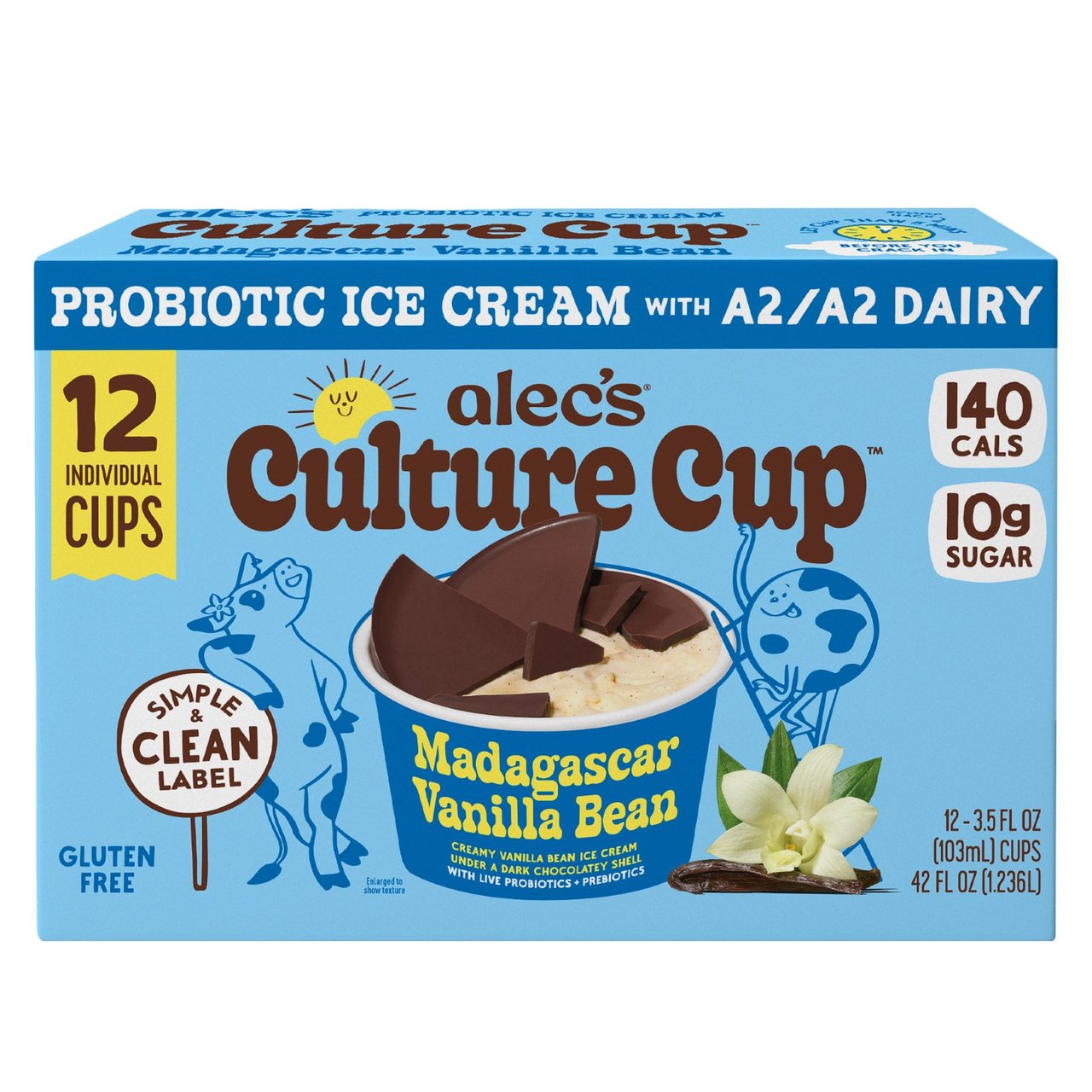 ALEC'S CULTURE CUPS 12 COUNT 42 OUNCES - Image 1