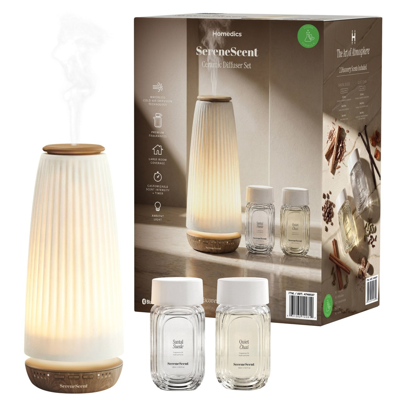 HoMedics SereneScent Aroma Diffuser - Image 1