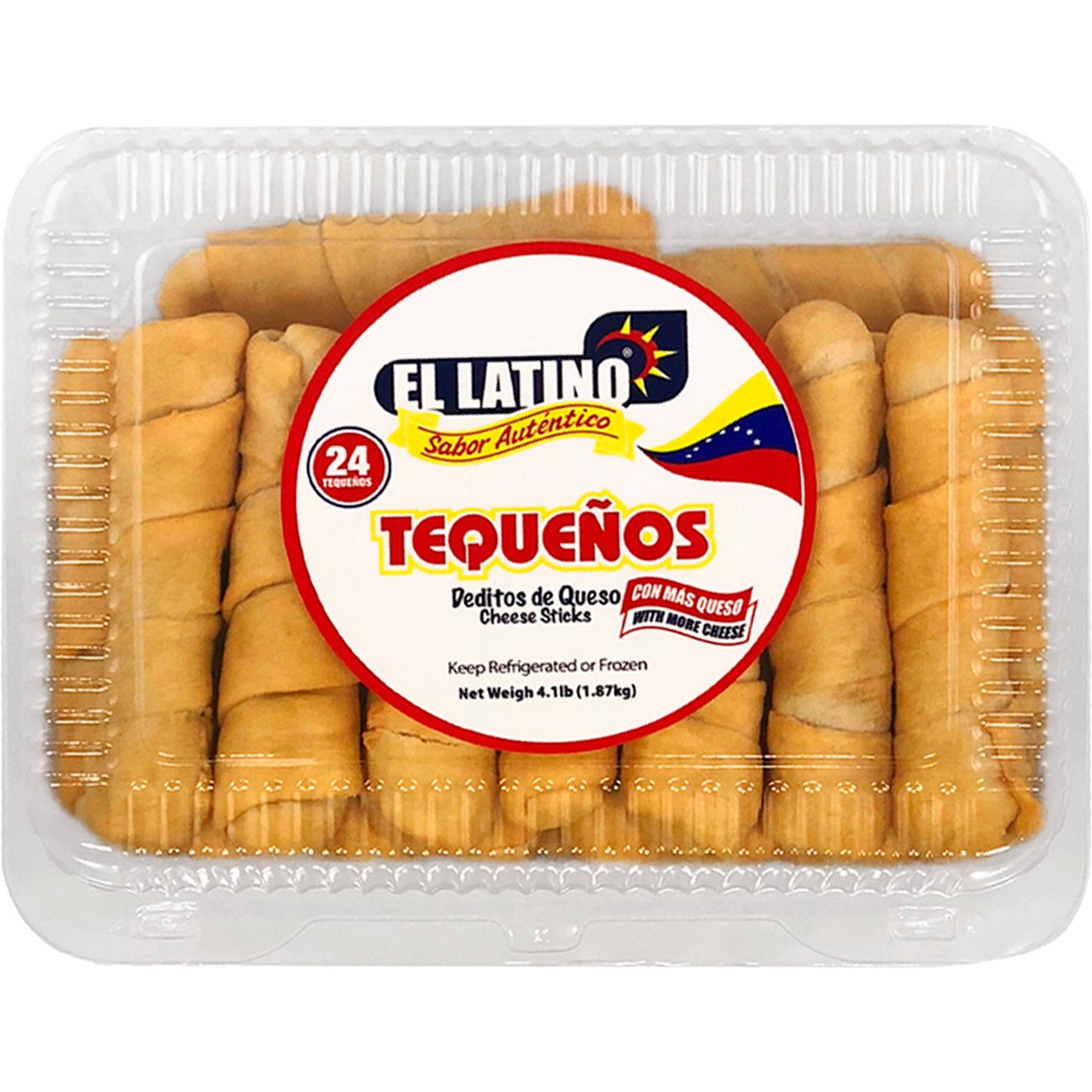 El Latino Tequenos Cheese Sticks 4.1 lb - Image 1