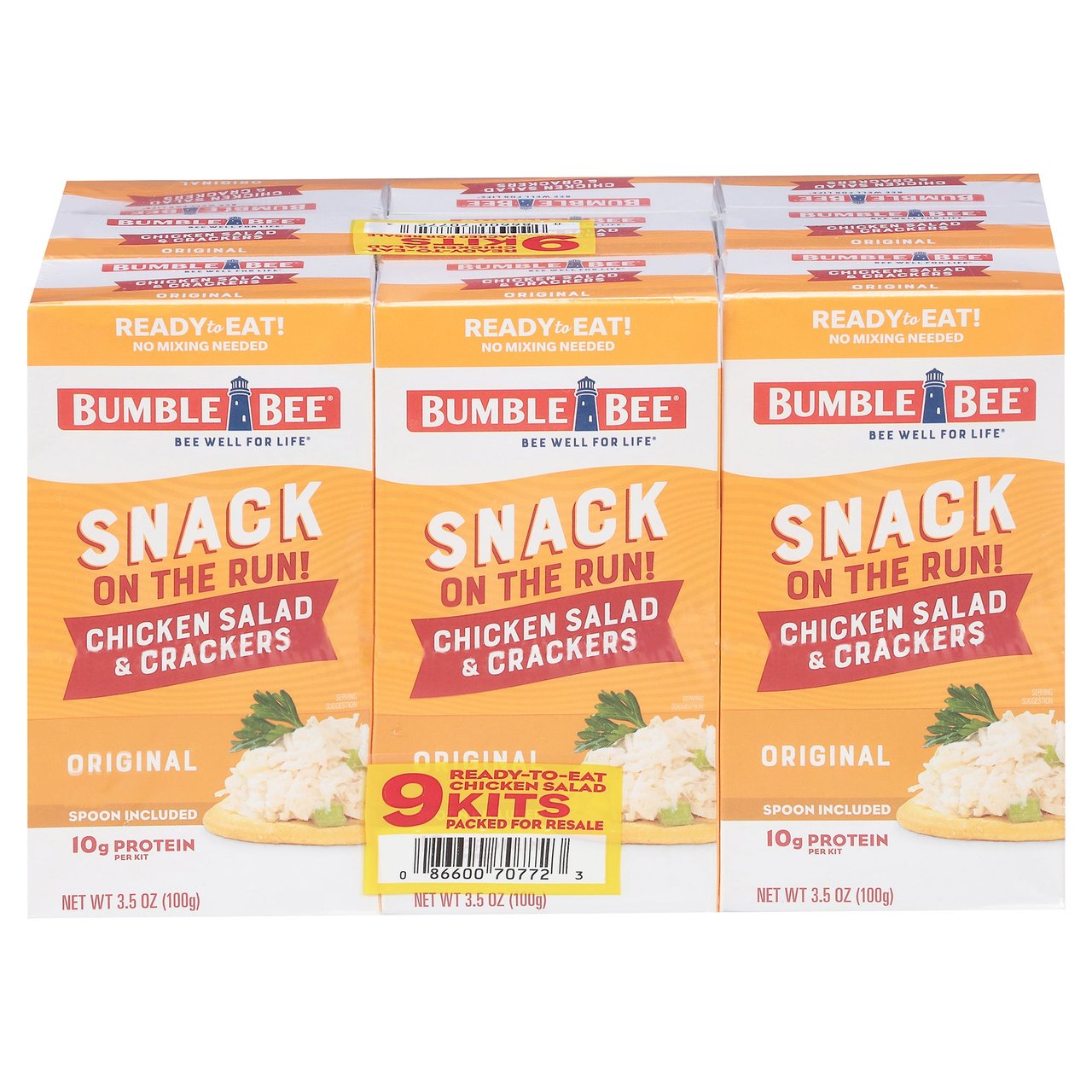 Bumble Bee Chicken Salad with Crackers Kit, 3.5 oz, 9 ct