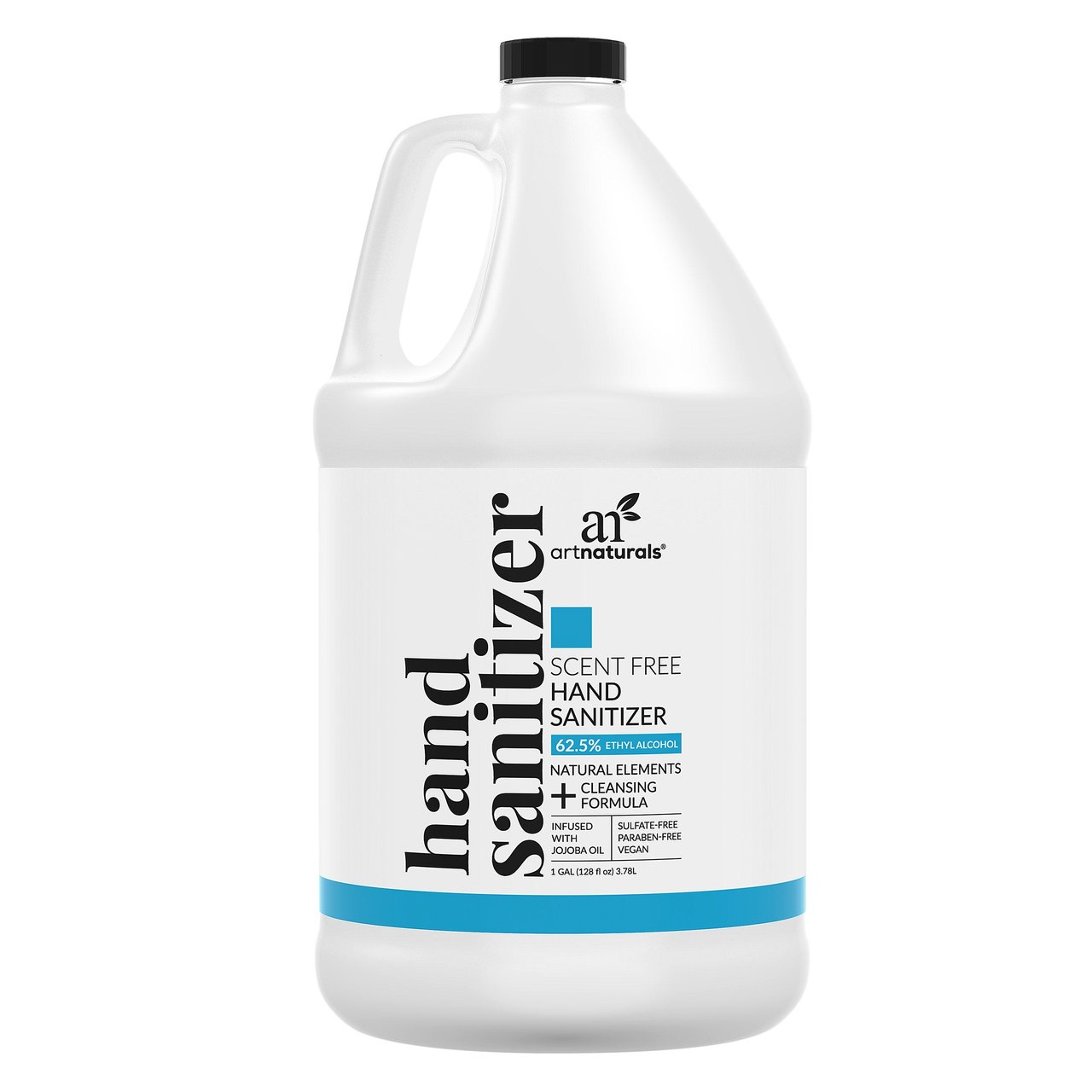ArtNaturals Scent Free Hand Sanitizer 1 Gallon - Image 1