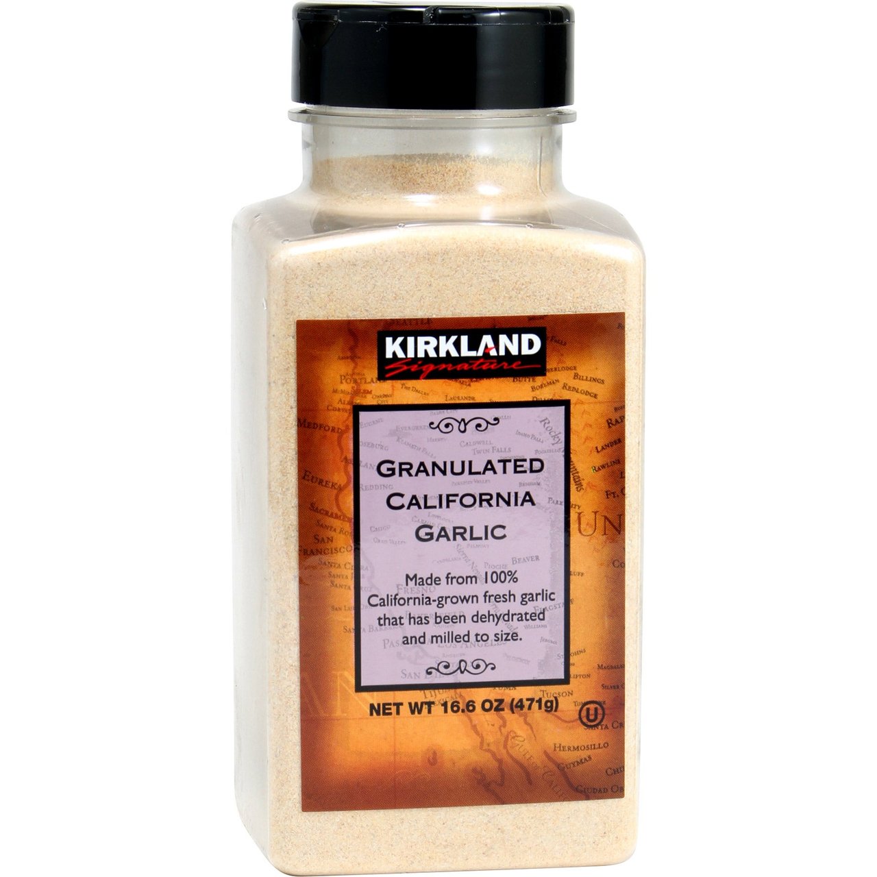 Kirkland Signature Granulated California Garlic 16.6 oz - Image 1