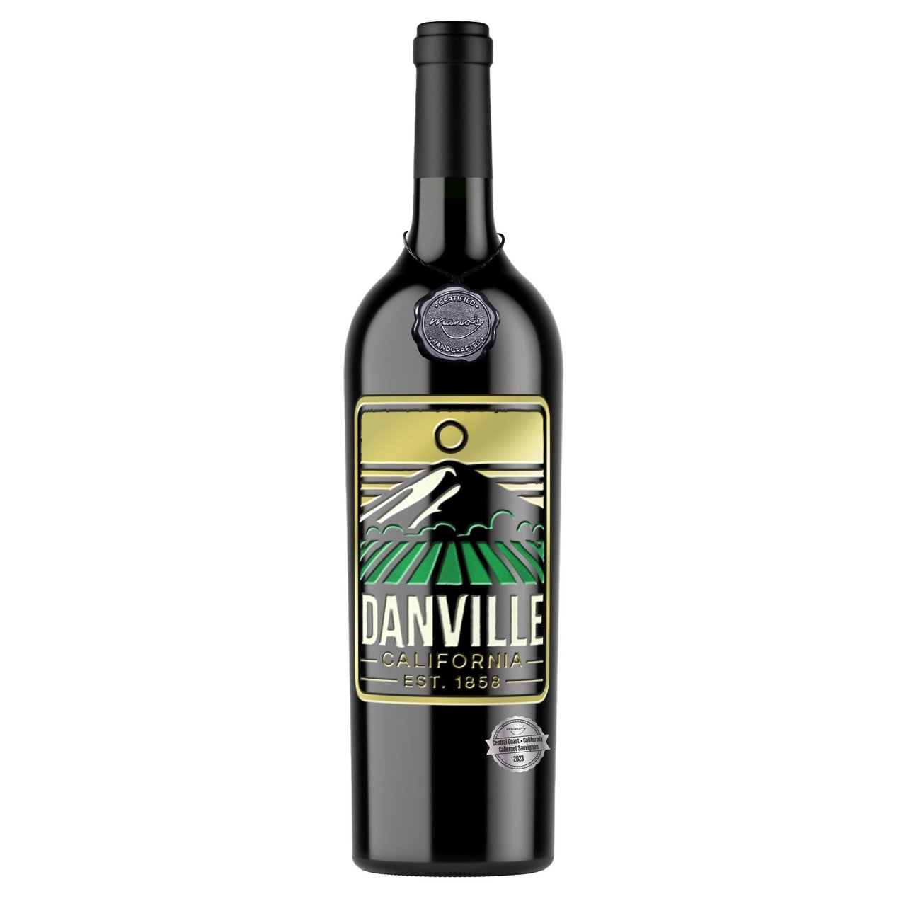 Danville Etched Cabernet Sauvignon Central Coast 750ML - Image 1