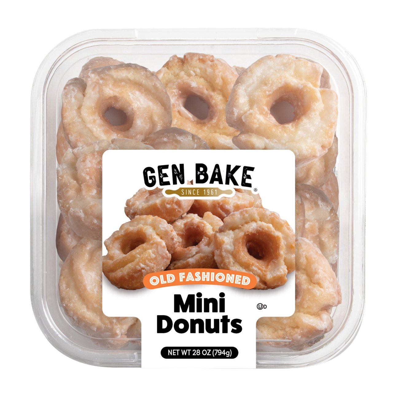 GEN BAKE OLD FASHIONED DONUTS 28 OUNCES - Image 1