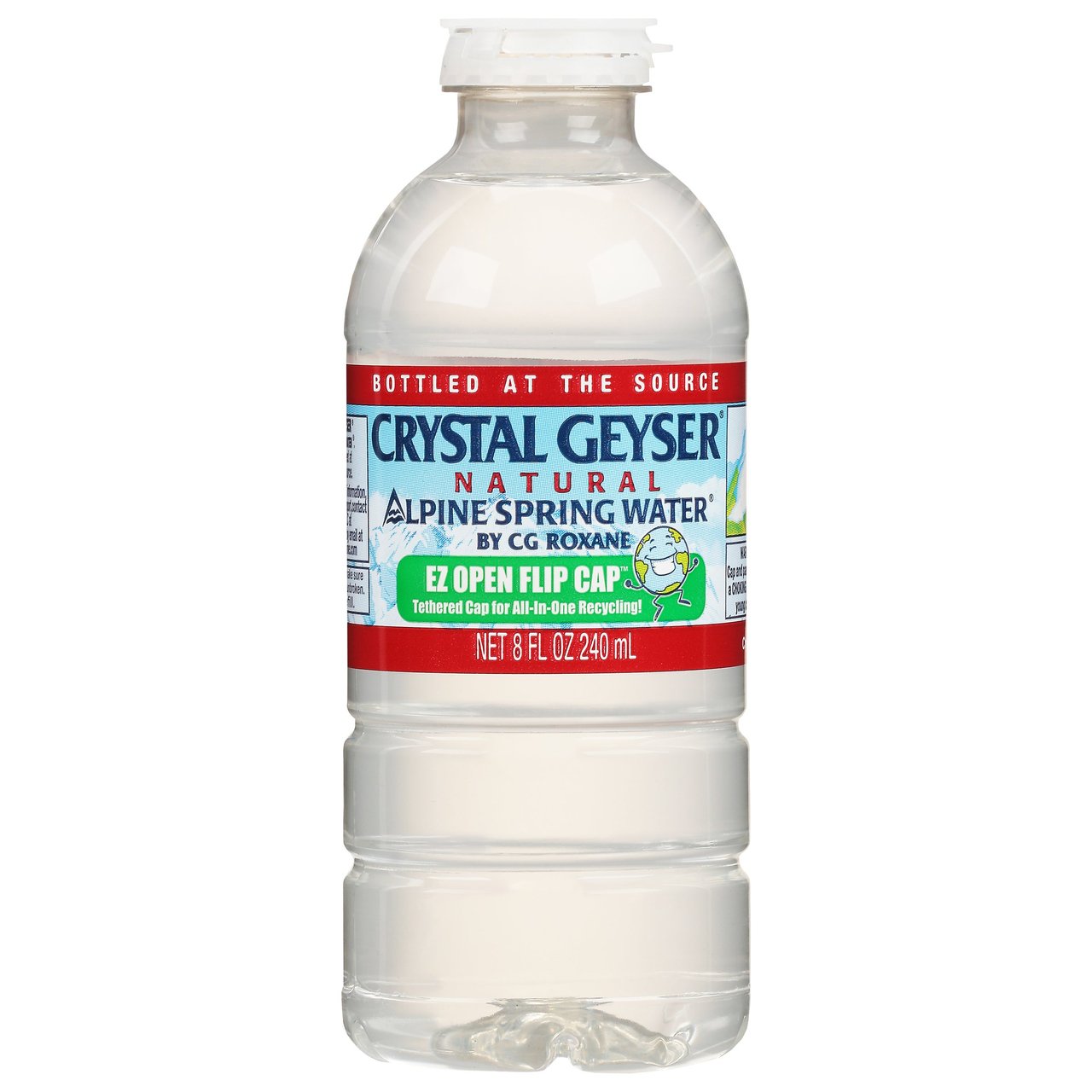 Crystal Geyser Alpine Spring Water, 8 fl oz, 30-Pack - Image 1