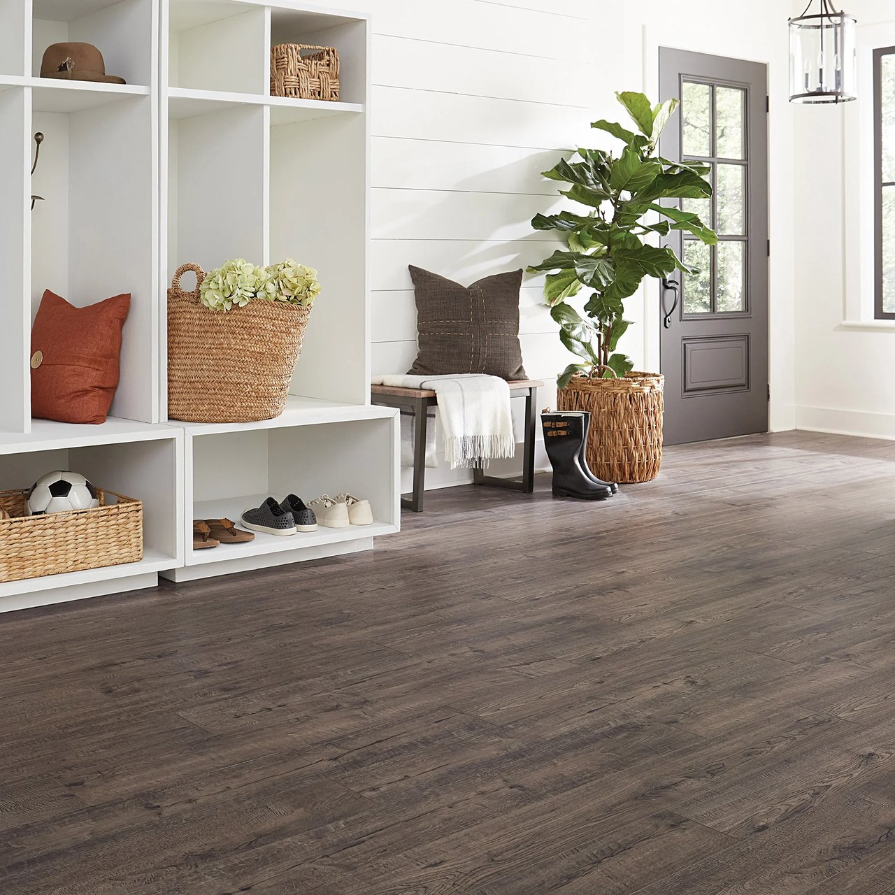 Mohawk Home Landfall Scraped Oak Waterproof Laminate - Image 1