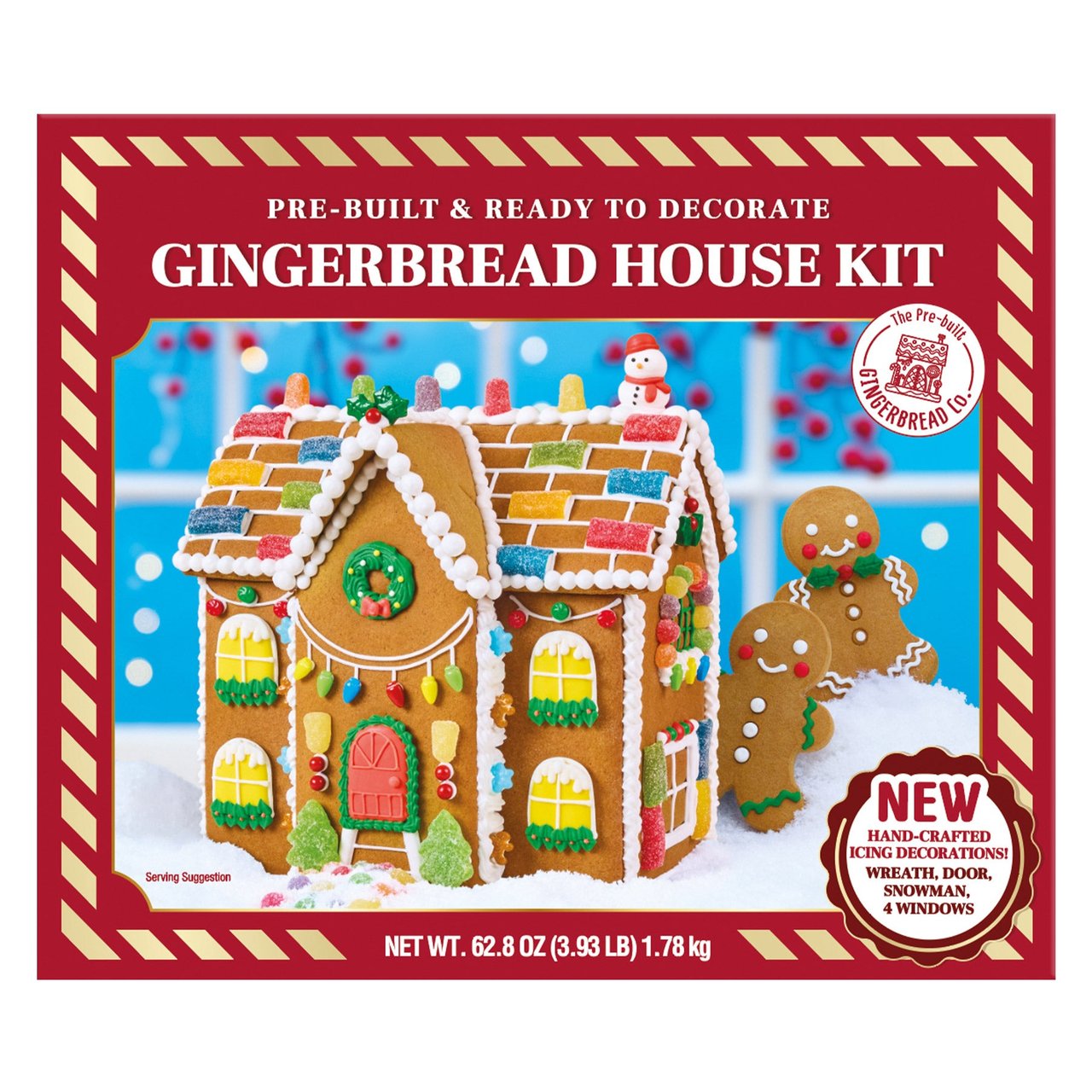 Gingerbread House Pre-Built 62.79 Ounces - Image 1