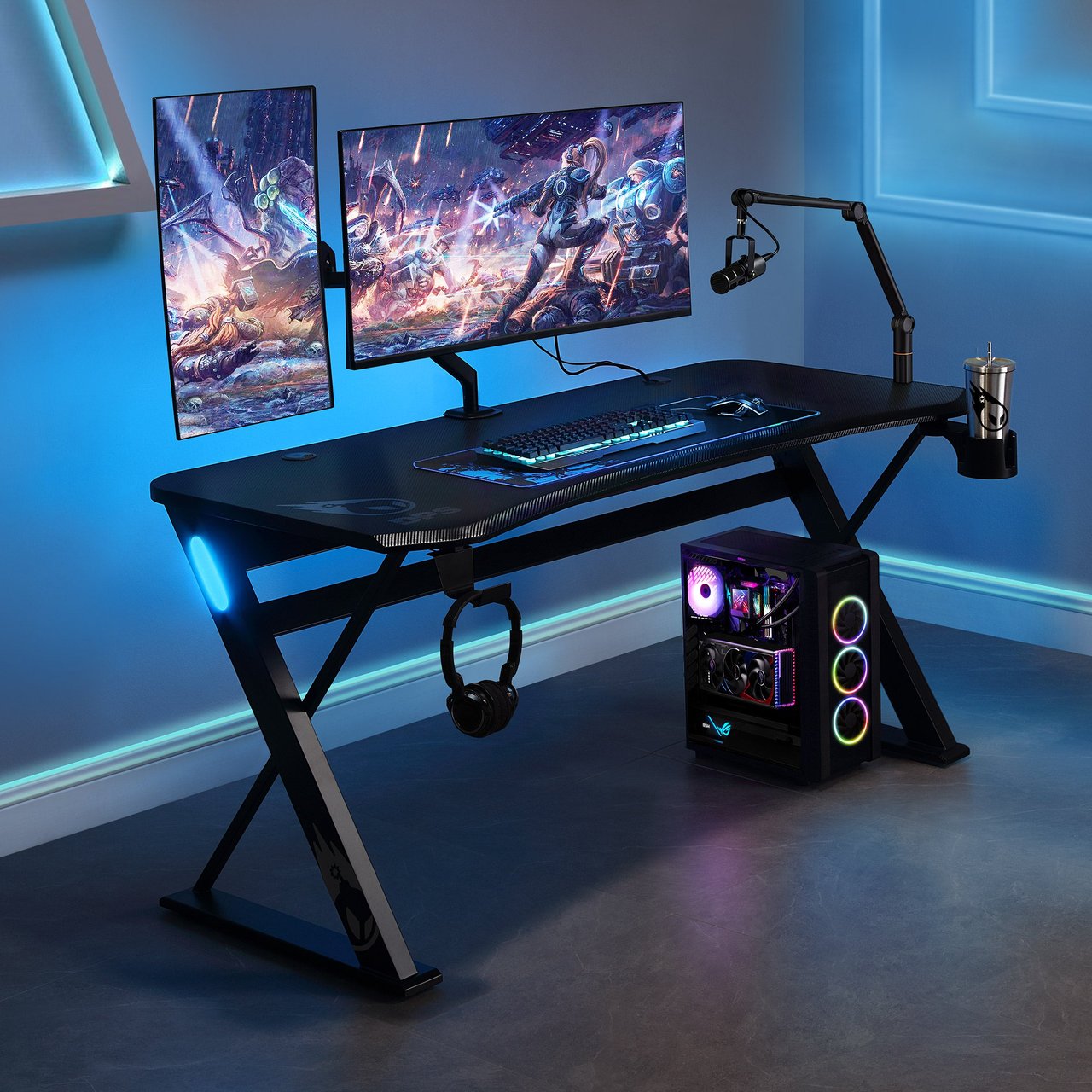 DPS Radius 60" Gaming Desk - Image 1