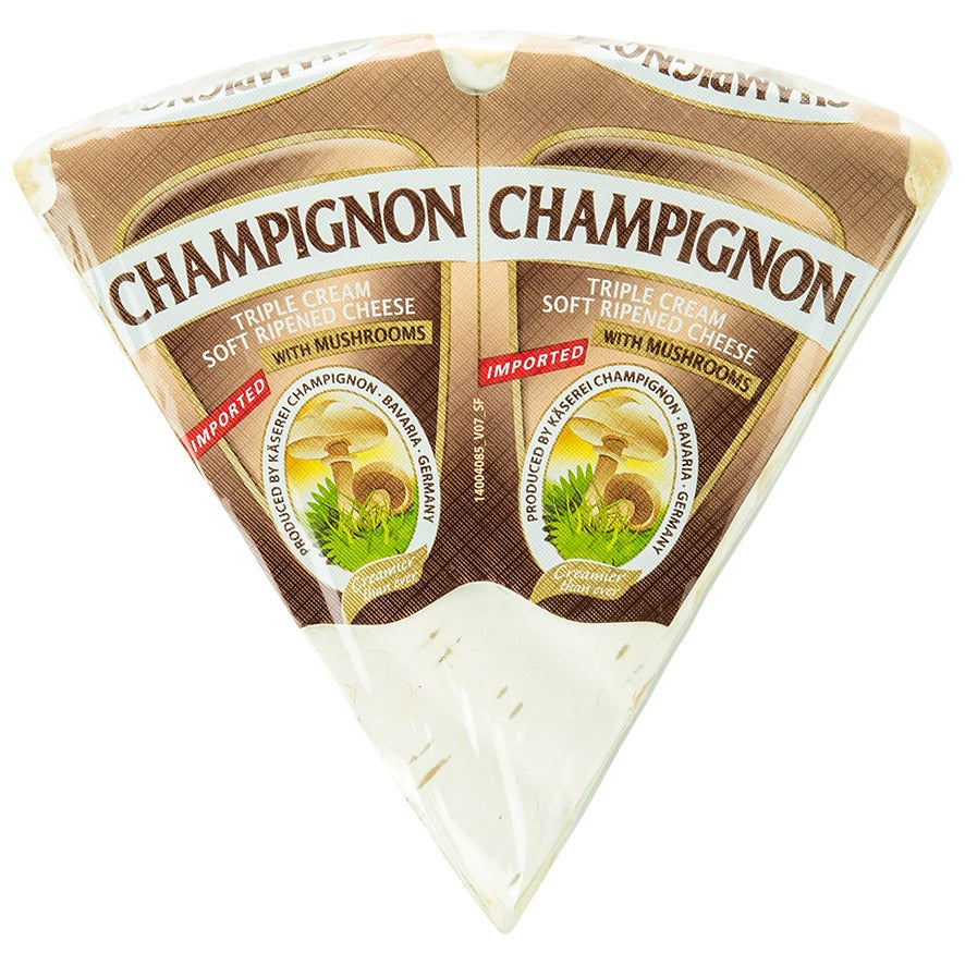 Champignon Brie with Mushroom per lb - Image 1