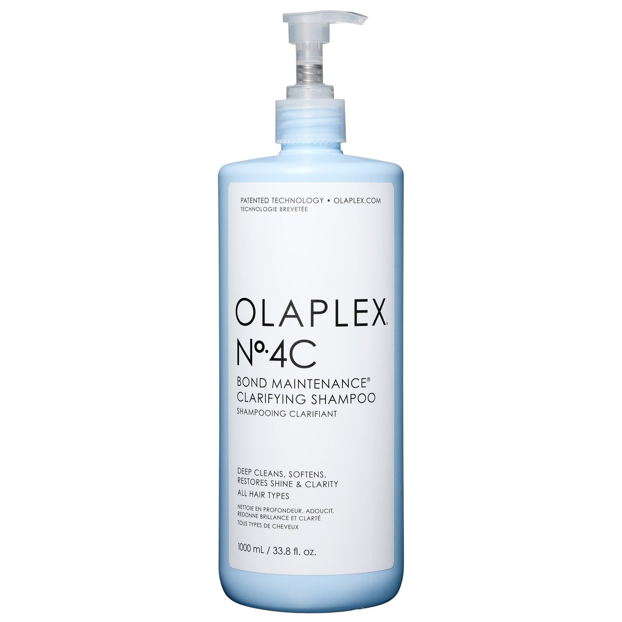 Olaplex No.4C Bond Maintenance Clarifying Shampoo, 33.8 fl oz - Image 1