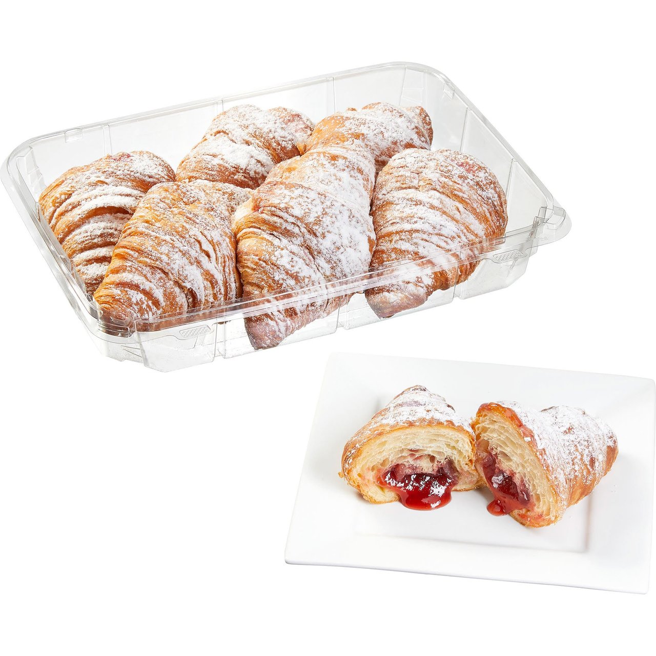 Strawberry Filled Croissant 6 CT