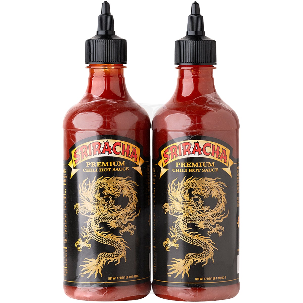Underwood Ranches Sriracha Premium Chili Hot Sauce, 17 oz, 2-Count - Image 1