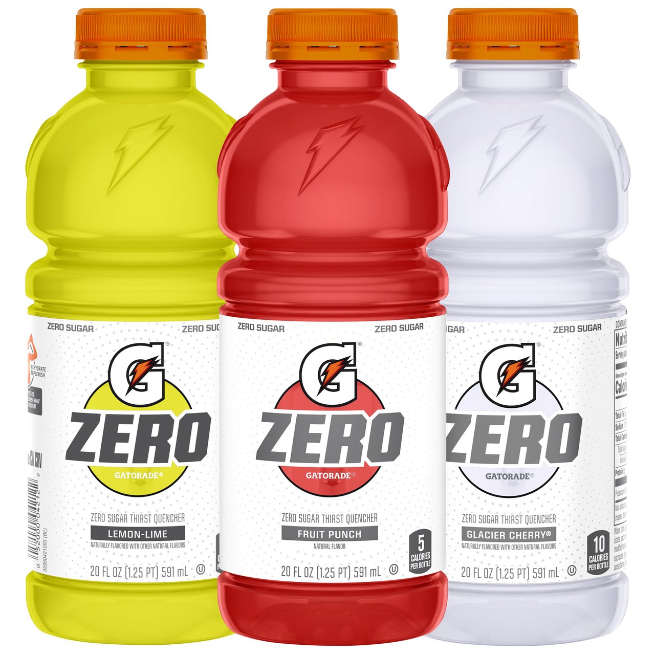 Gatorade Zero Thirst Quencher, Variety Pack, 20 fl oz, 24 ct - Image 1