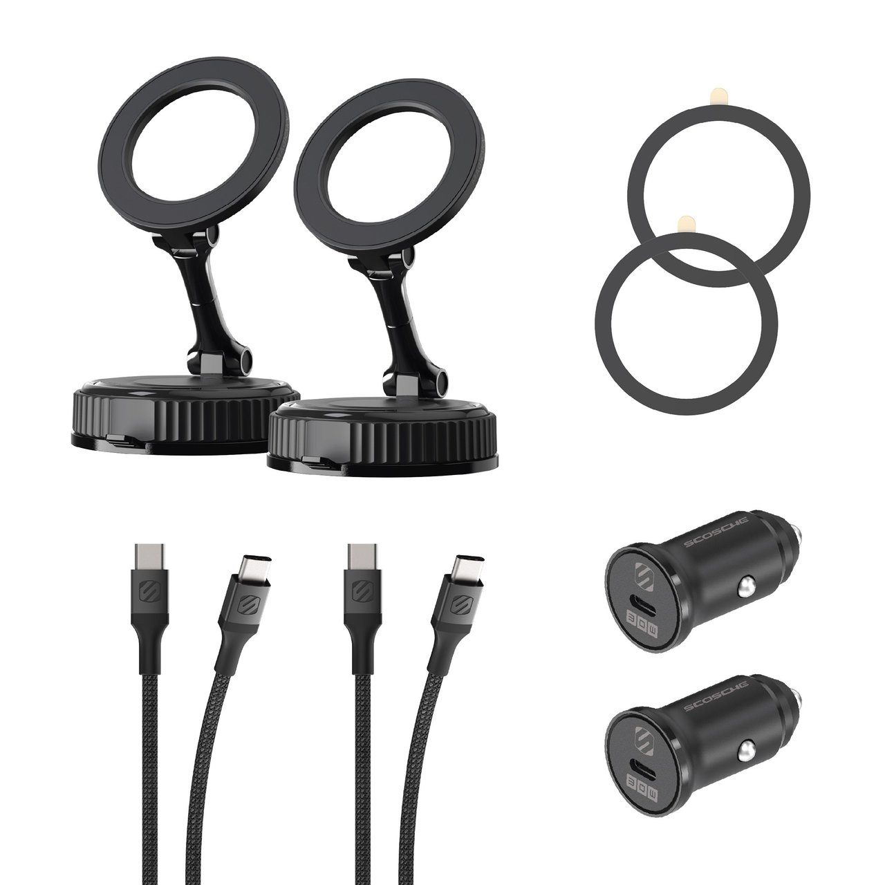 SCOSCHE MOUNT + POWER BUNDLE 2 PACK - Image 1