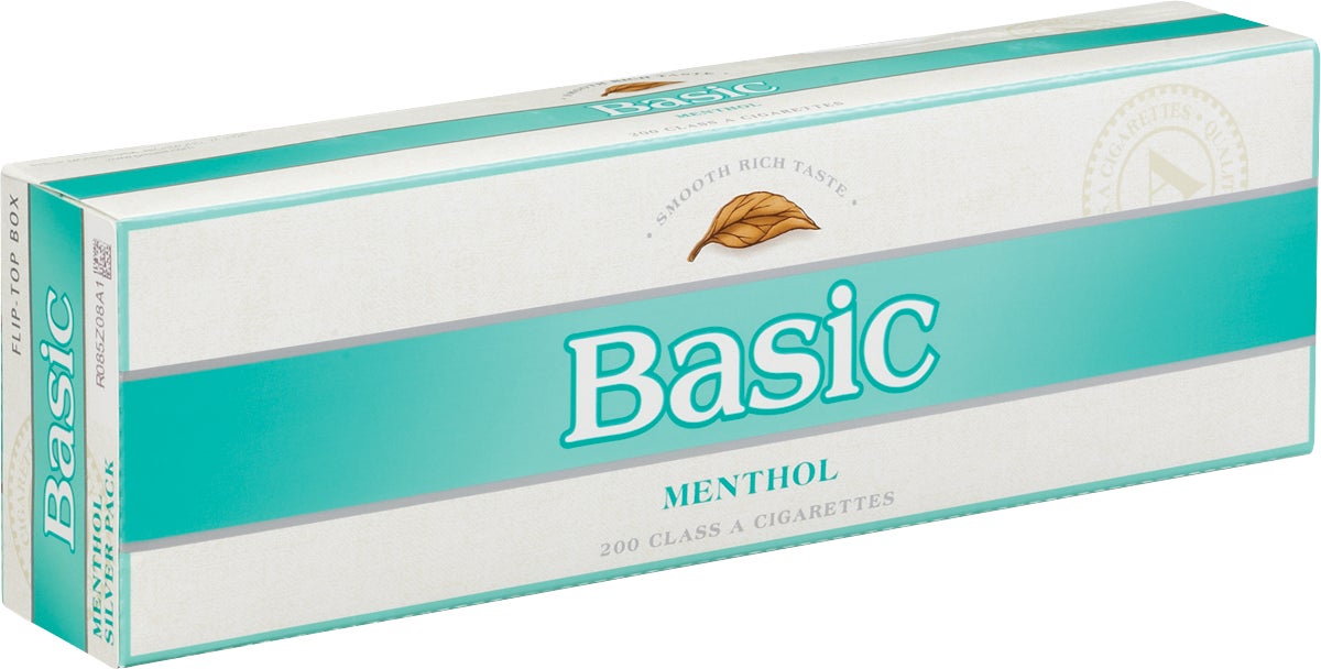 Basic Menthol Silver Box Cigarettes
