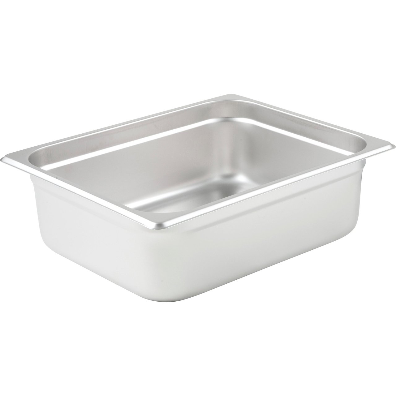 Winco Steam Table Pan, Half Size, 4" Deep