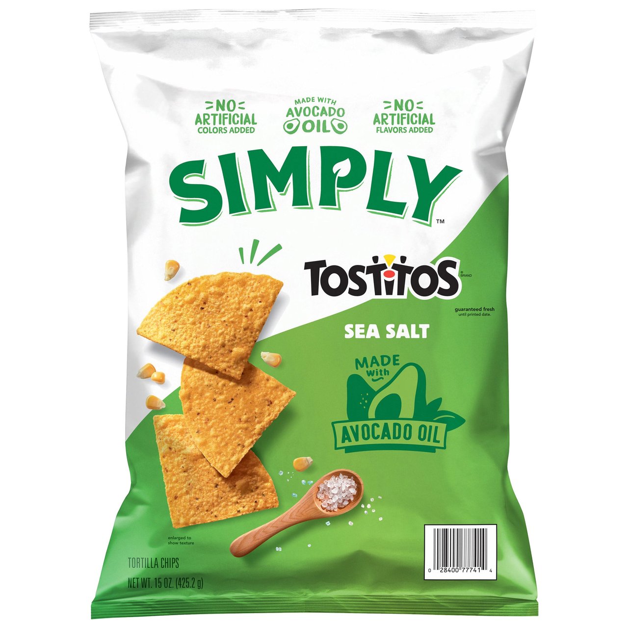Tostitos Simply Sea Salt Avocado Oil 15 oz - Image 1