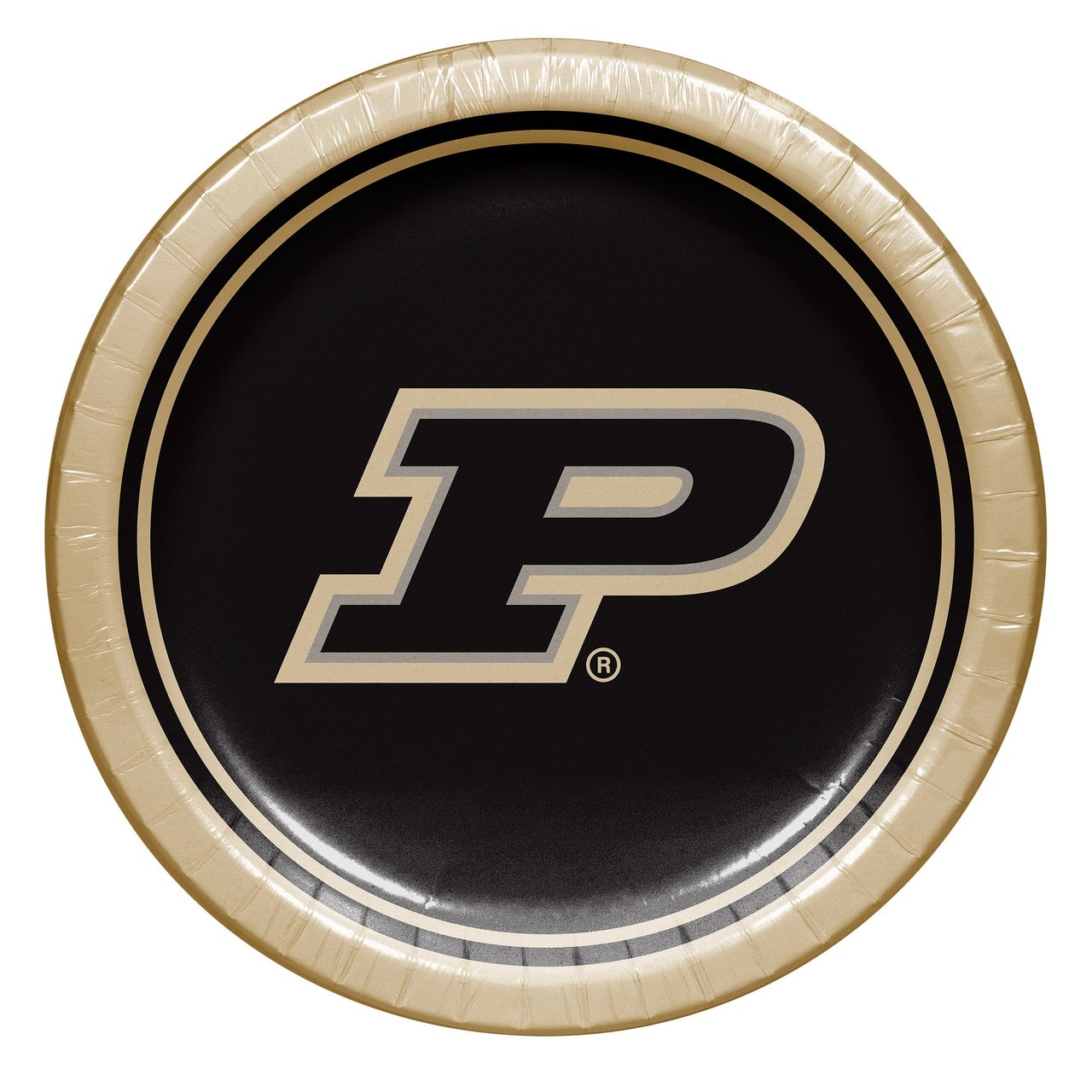 Hoffmaster 10" Plate Purdue University 100 Count Package