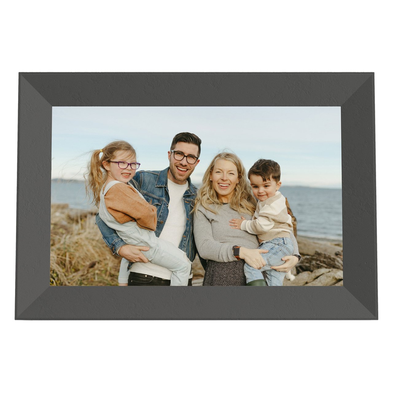 Aura Digital Photo Frame Cinder - Image 1
