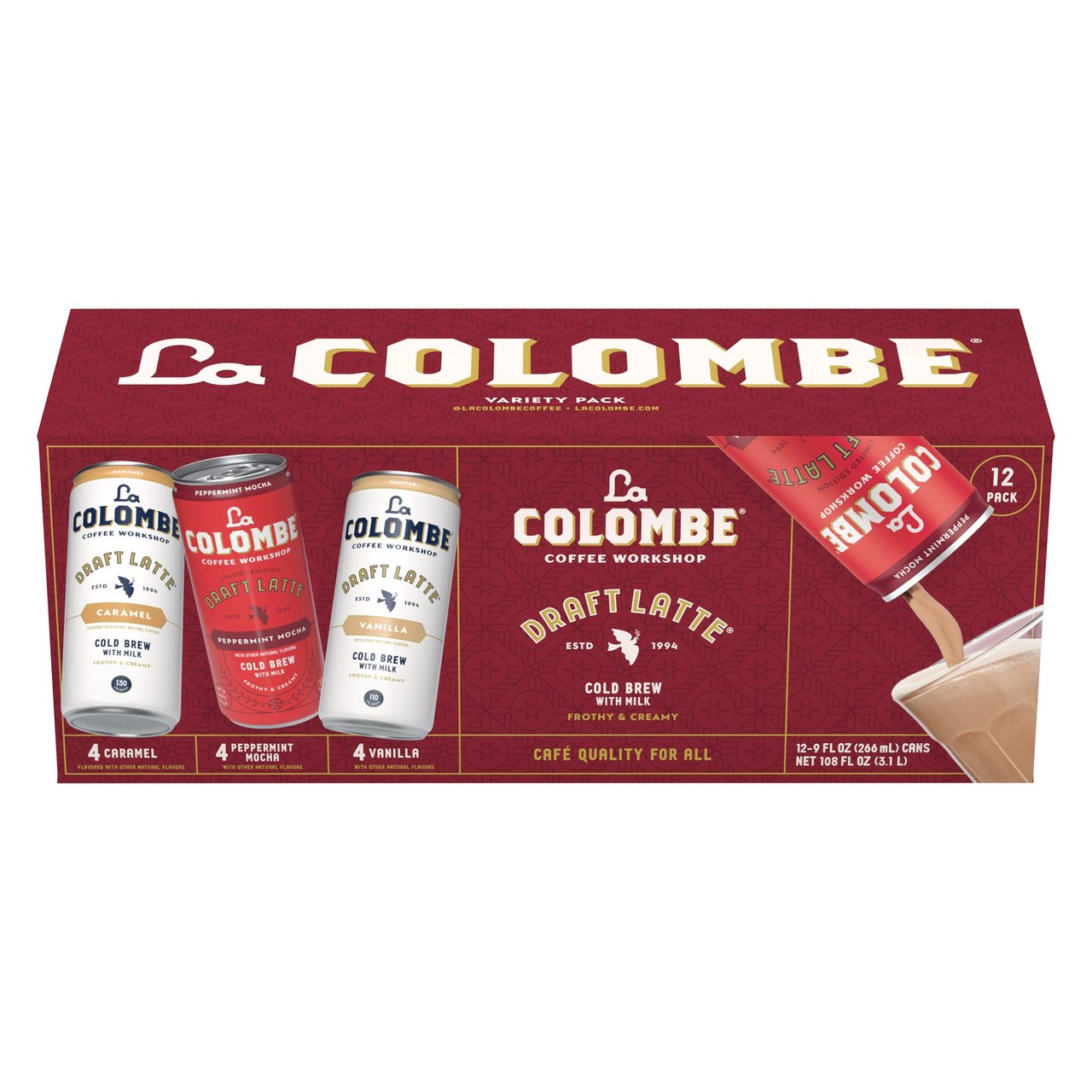 La Colombe Holiday Variety Pack 12/9oz Cans - Image 1