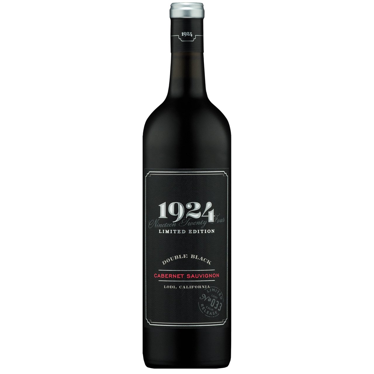 1924 Double Black Cabernet Sauvignon Lodi, California 750ML - Image 1