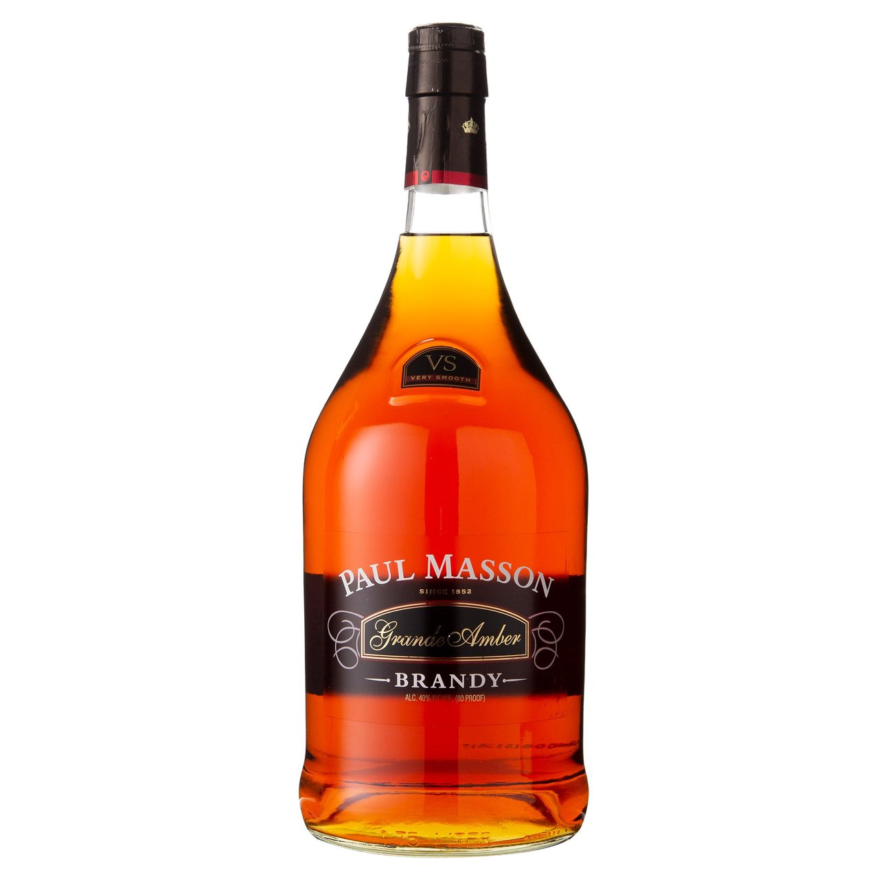 Paul Masson VS Grande Amber Brandy 1.75 Liter - Image 1
