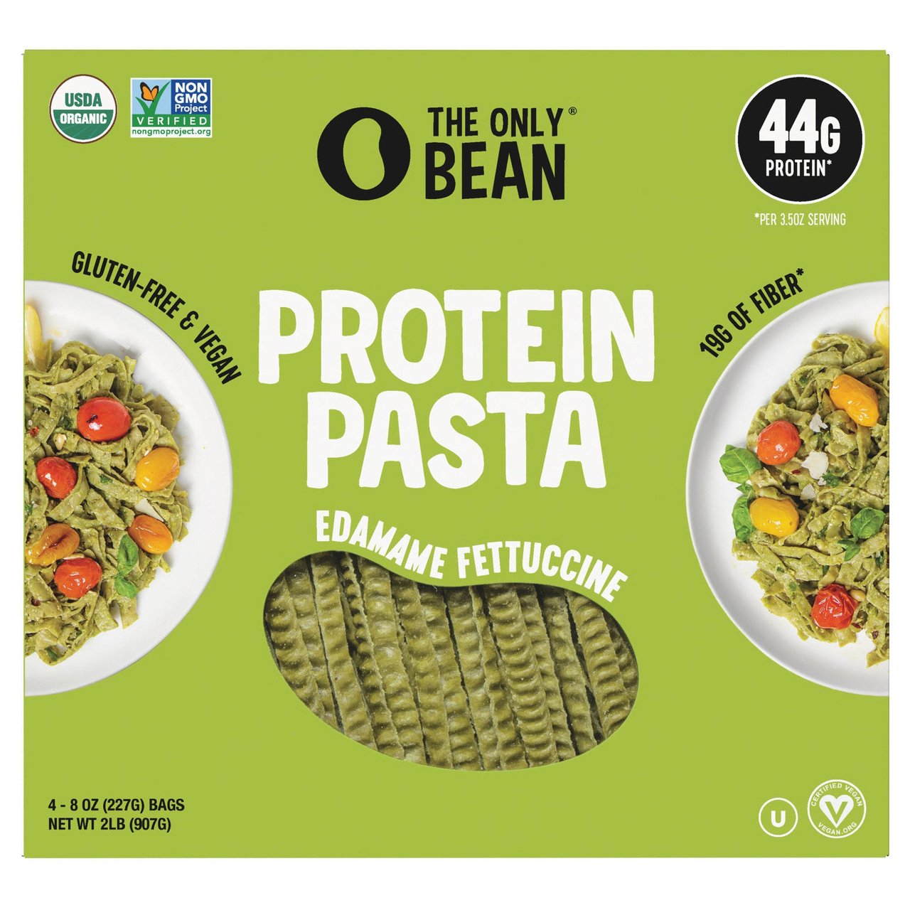 THE ONLY BEAN EDAMAME FETTUCCINE 4/8 OZ - Image 1