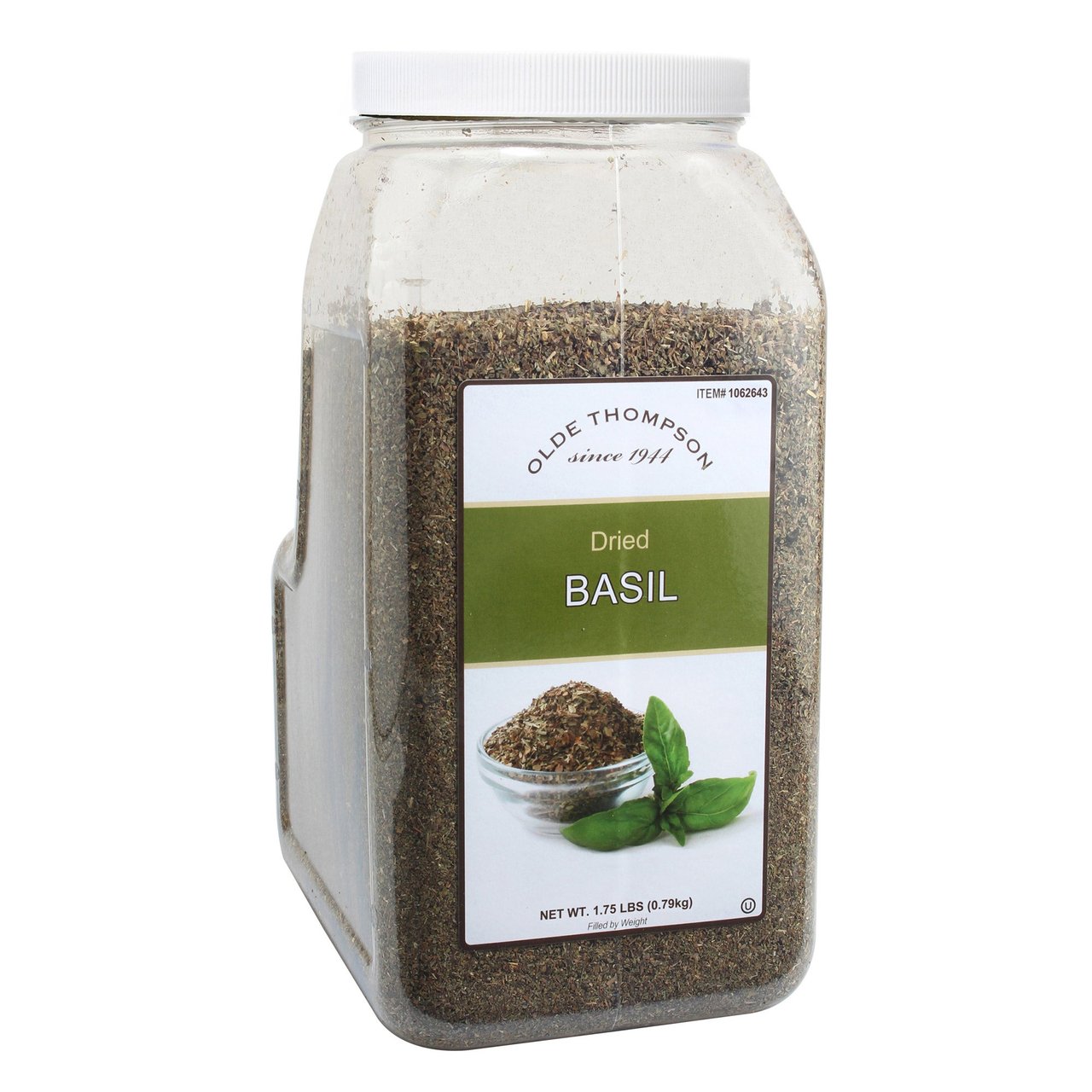 Olde Thompson Dried Basil, 59 Ounces (1.75 lb) - Image 1